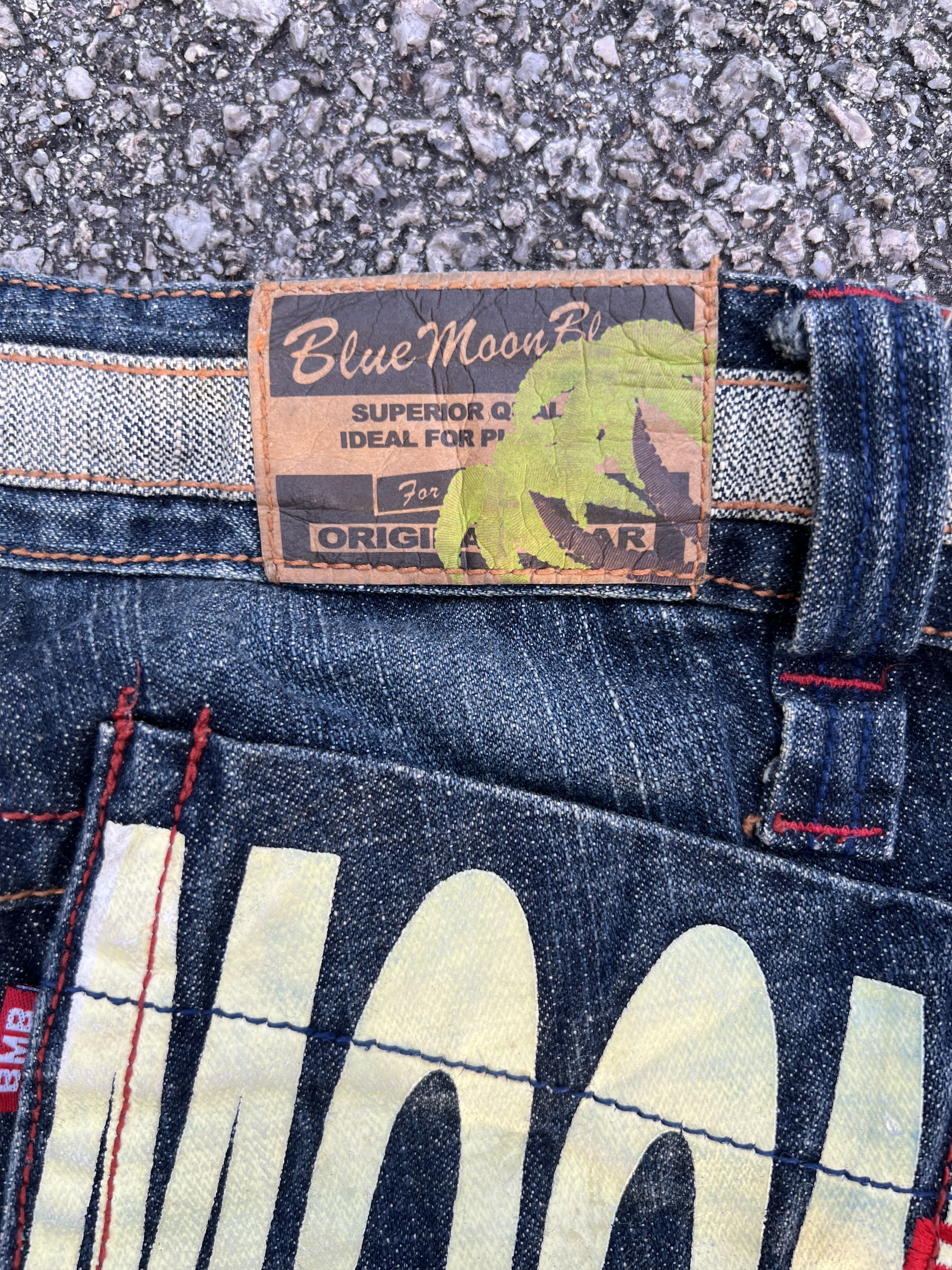 Blue Blue Japan Blue Moon Fatigue Jeans Like Kapital - Super Rare Design 🔥 Size 28" / US 6 / IT 42 - 14 Thumbnail