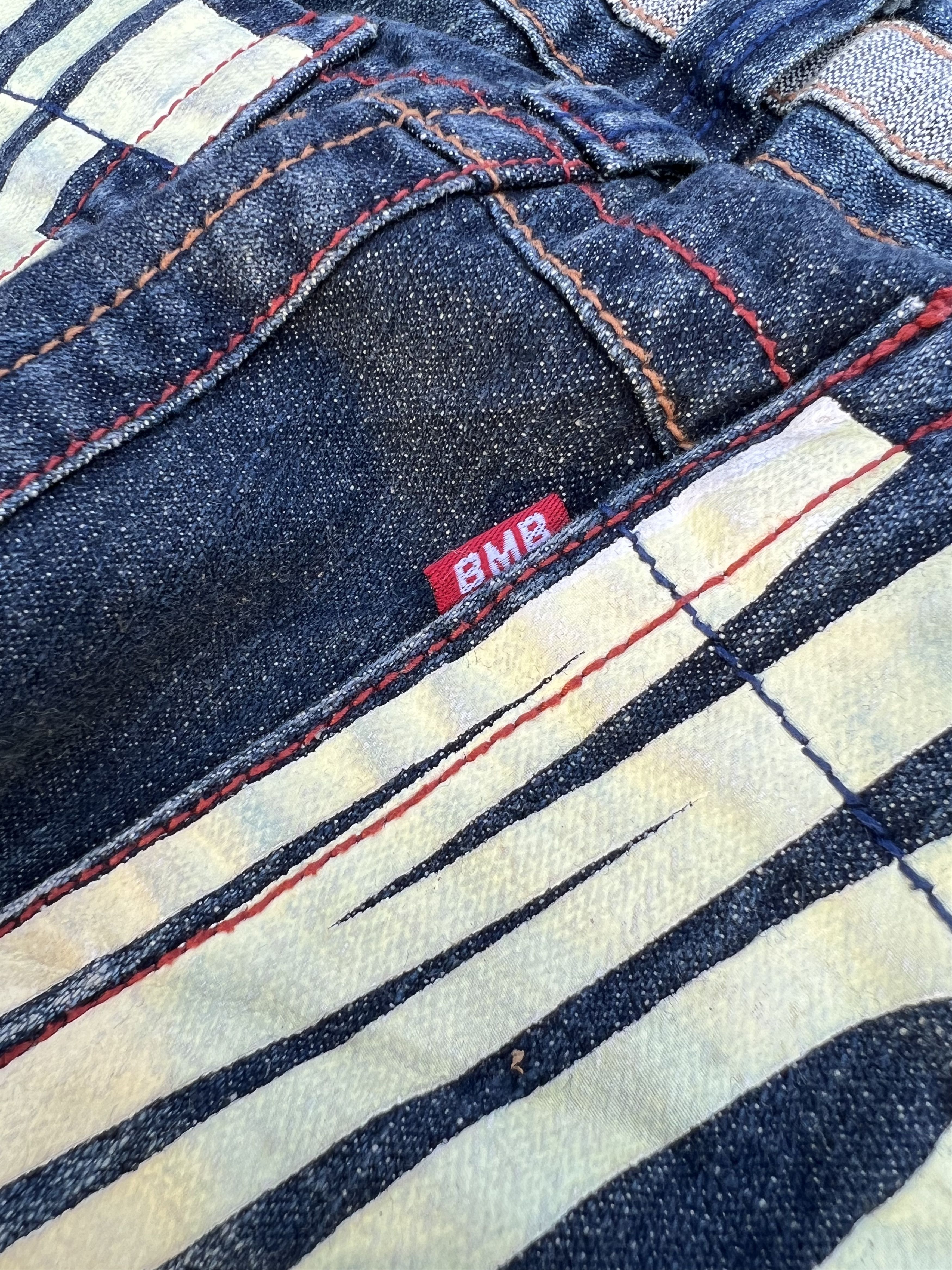 Blue Blue Japan Blue Moon Fatigue Jeans Like Kapital - Super Rare Design 🔥 Size 28" / US 6 / IT 42 - 13 Thumbnail