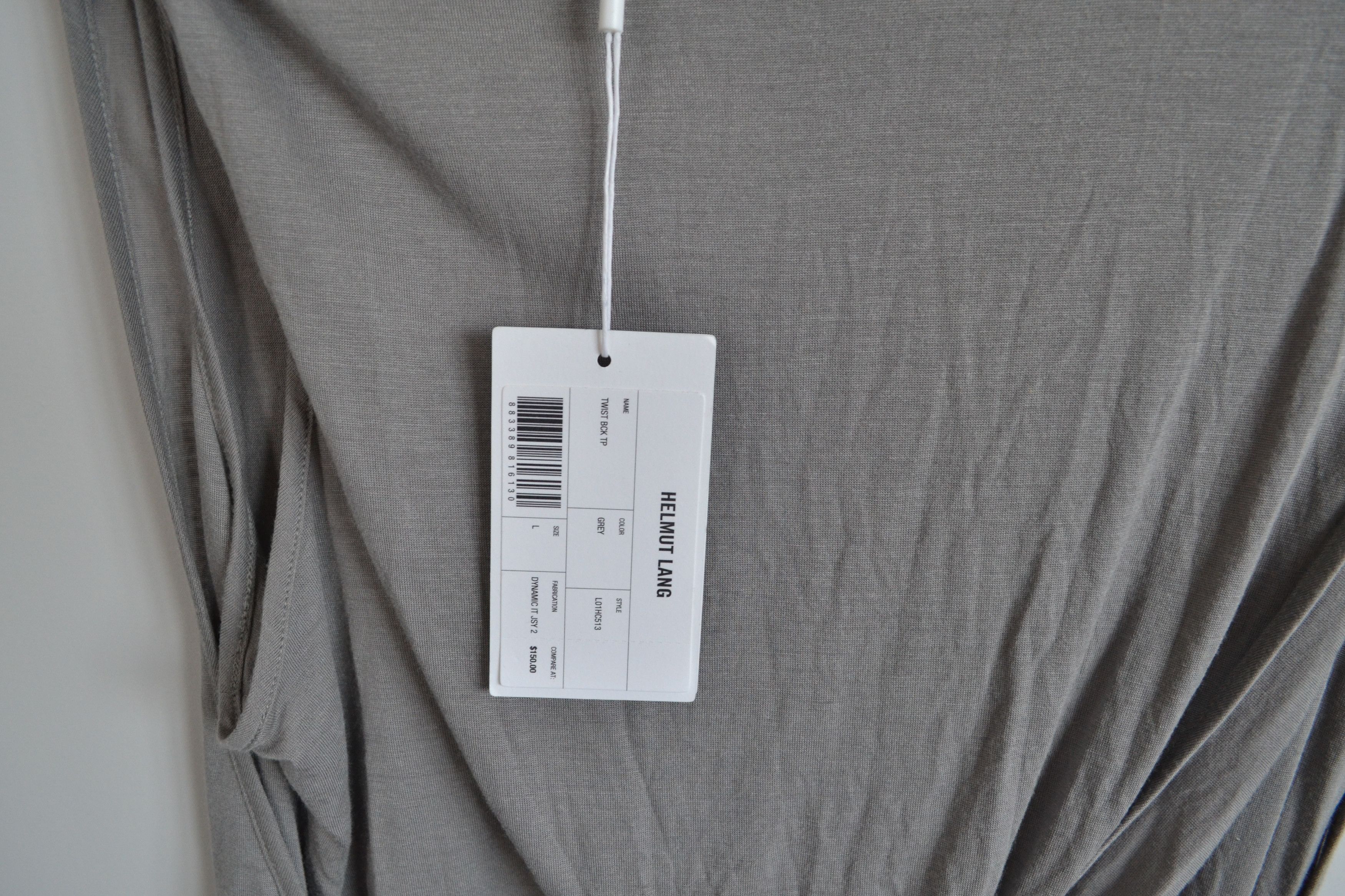 Helmut Lang Helmut Lang Sleeveless Asymmetrical Shirt Top Dress Size L / US 10 / IT 46 - 7 Thumbnail
