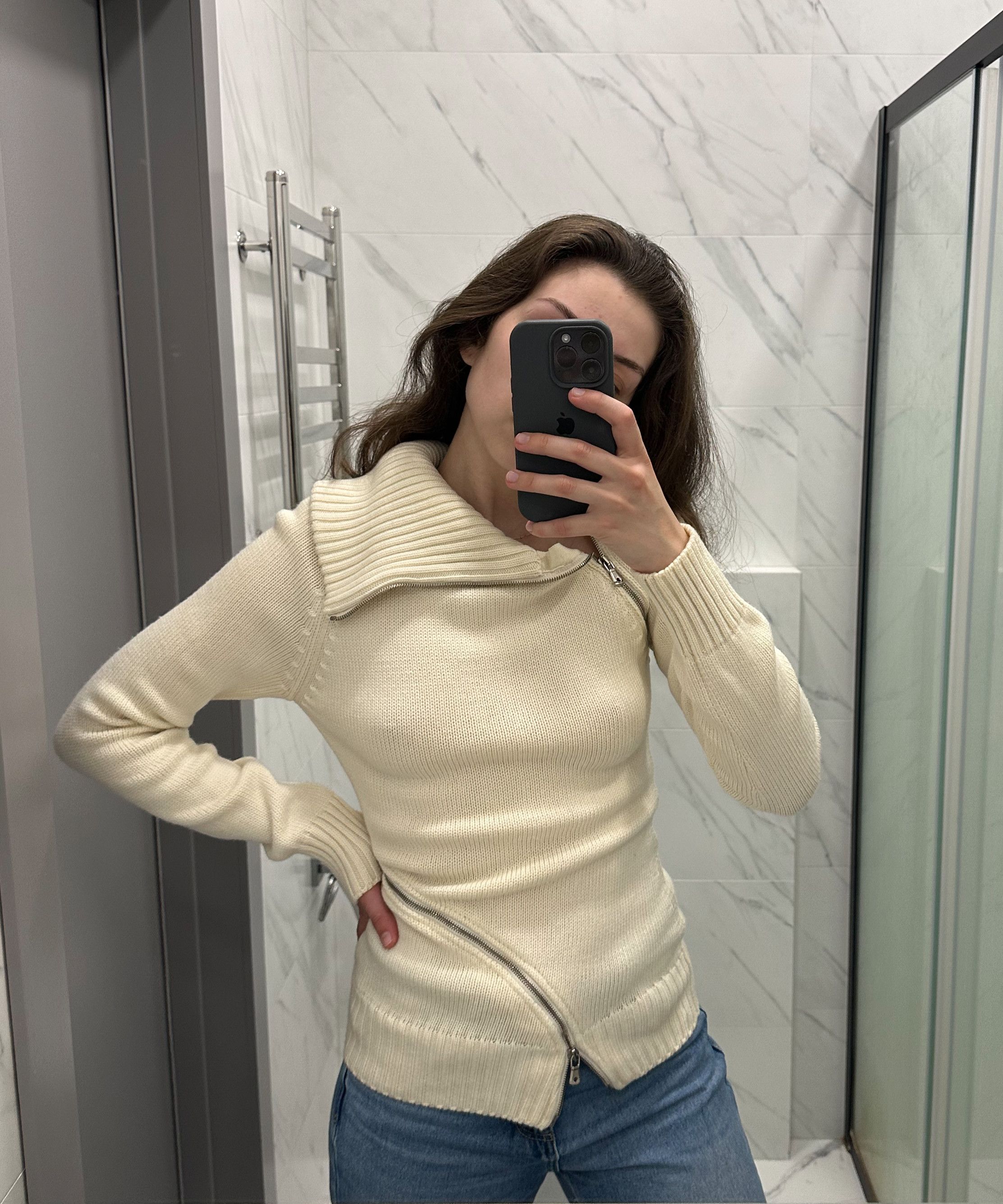 Dolce & Gabbana Dolce Gabbana Sweater FulL Zip Transformer Jumper 2003 Size S / US 4 / IT 40 - 1 Thumbnail