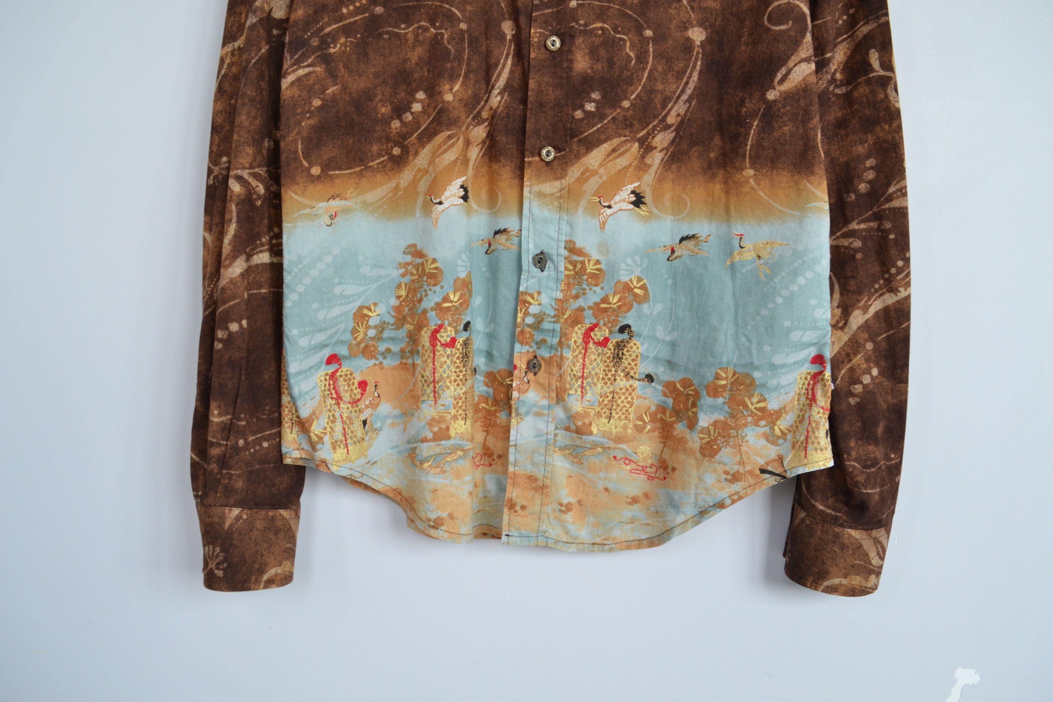Jean Paul Gaultier Jean Paul Gaultier Shirt Long Sleeve Printed JPG Size M / US 6-8 / IT 42-44 - 4 Thumbnail