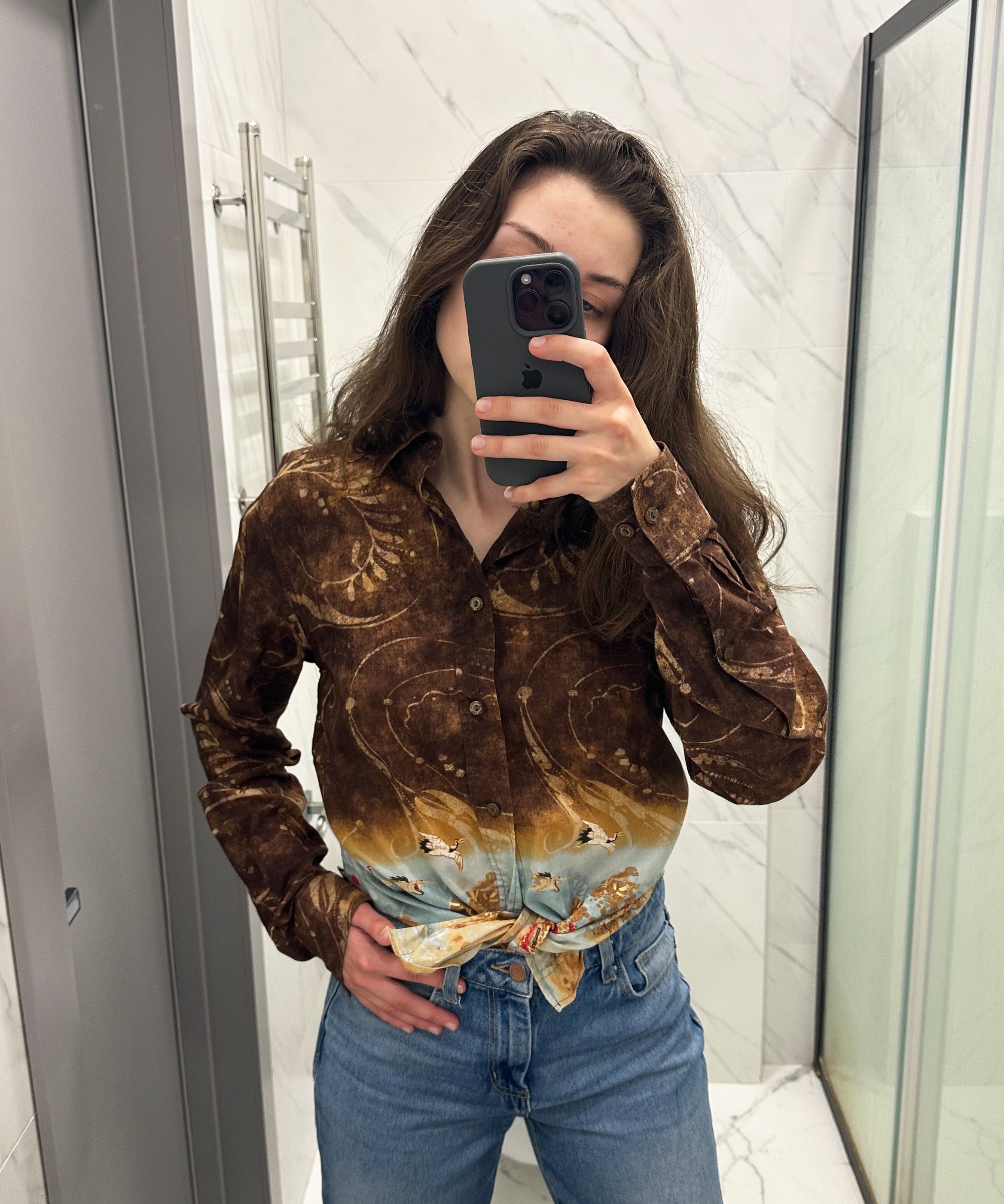 Jean Paul Gaultier Jean Paul Gaultier Shirt Long Sleeve Printed JPG Size M / US 6-8 / IT 42-44 - 2 Thumbnail