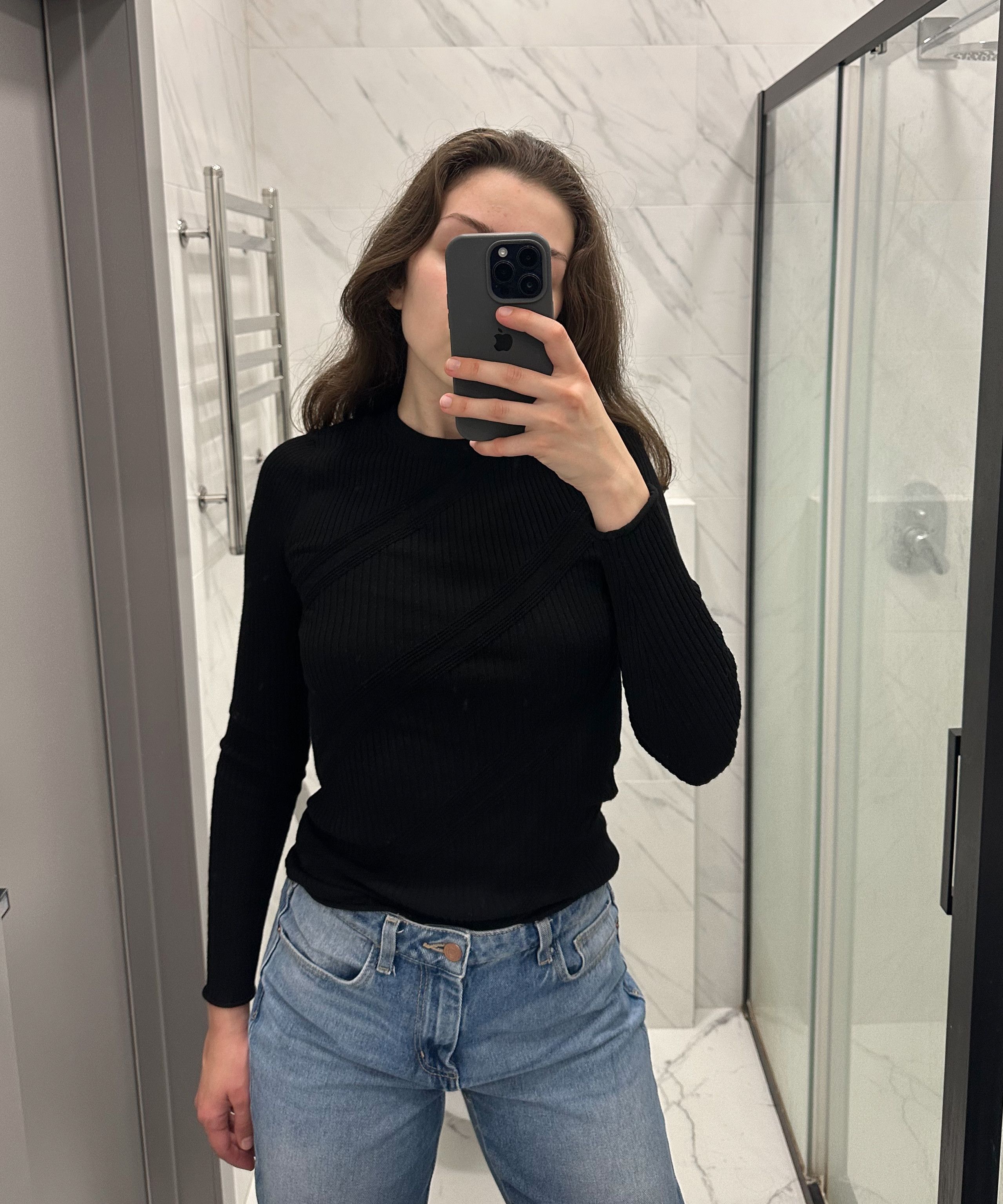 Louis Vuitton LOUIS VUITTON Sweater Knit Jumper Rond Neck Size S Black Size S / US 4 / IT 40 - 3 Thumbnail