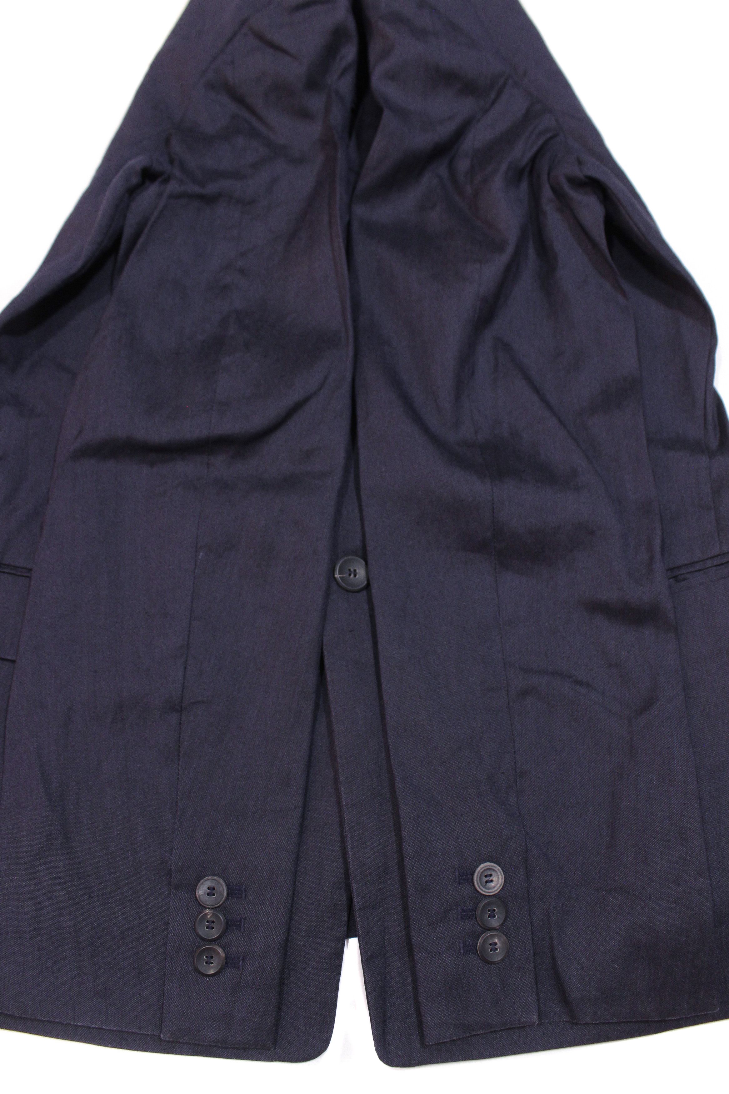 Jil Sander 90S Oversize Ramie Wool Blazer Vintage Germany Size XS / US 0-2 / IT 36-38 - 7 Thumbnail