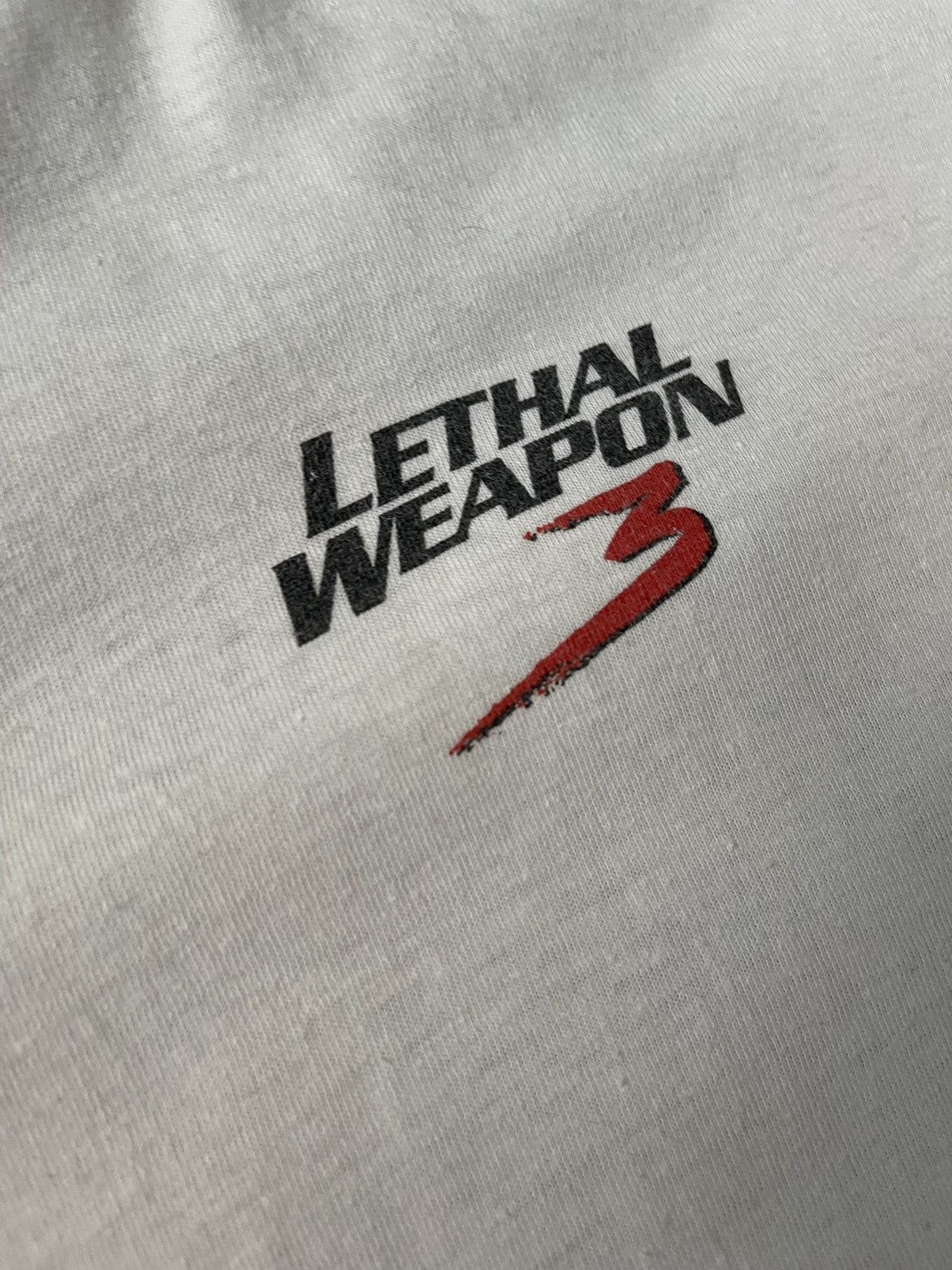 Vintage × Warner Bros 1992 vtg Lethal Weapon 3 Warner Bros official faded t-shirt Size US XL / EU 56 / 4 - 6 Thumbnail