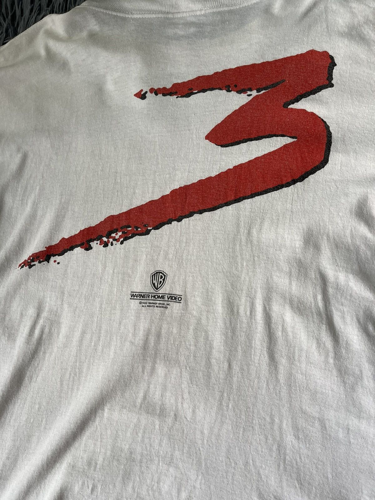 Vintage × Warner Bros 1992 vtg Lethal Weapon 3 Warner Bros official faded t-shirt Size US XL / EU 56 / 4 - 3 Thumbnail
