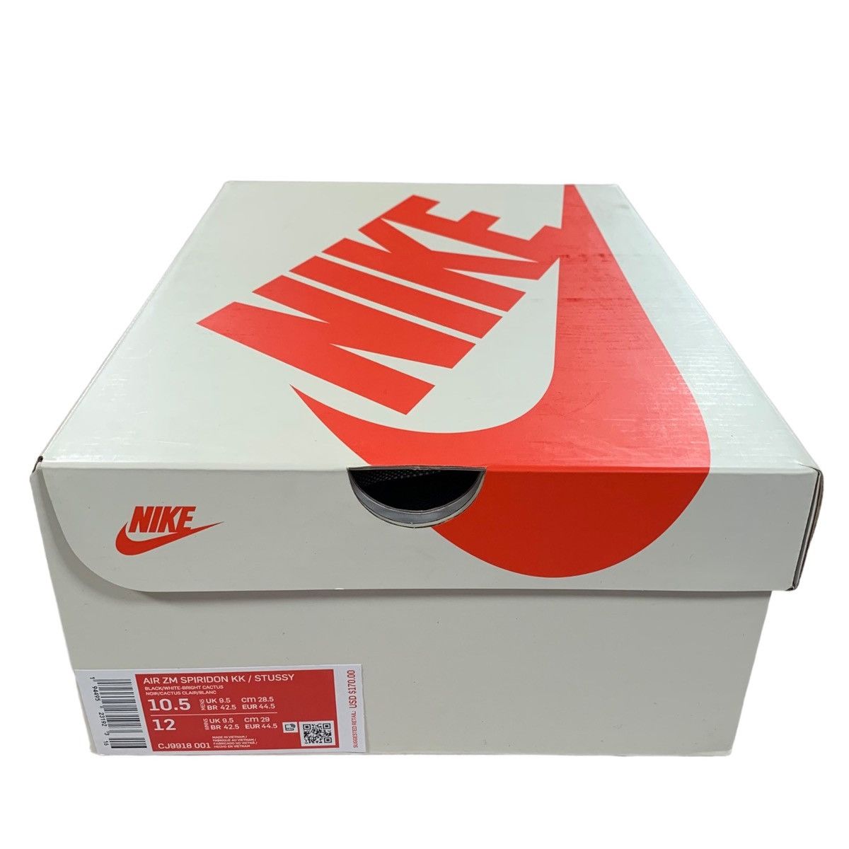 Nike × Stussy Stussy Nike Air Kukini Spiridon Cage 2 Black 2020 Sneakers Size US 10.5 / EU 43-44 - 7 Thumbnail
