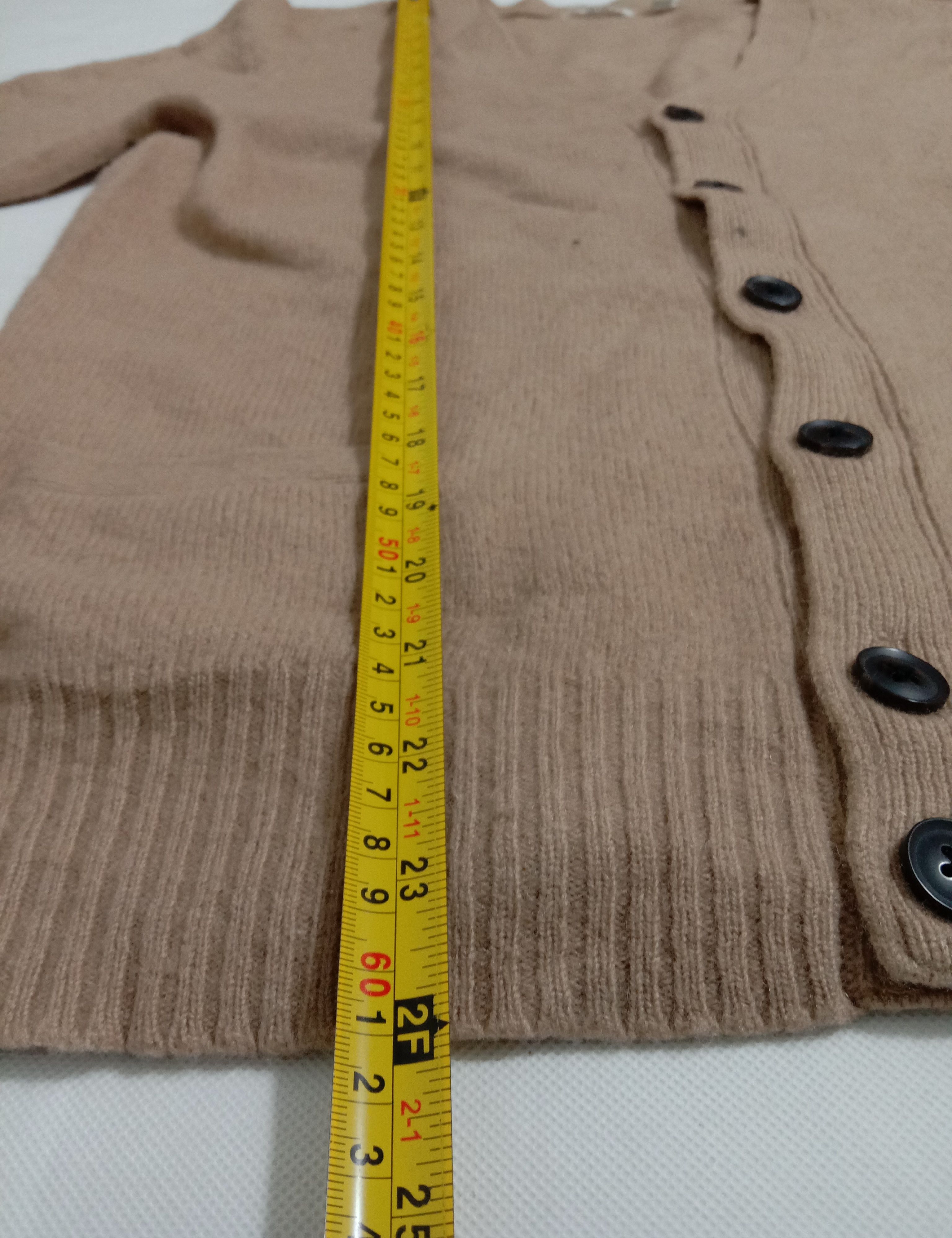 Japanese Brand Uniqlo Chocolate Sweatshirts Cardigan Knitwear Button Up Size M / US 6-8 / IT 42-44 - 8 Thumbnail