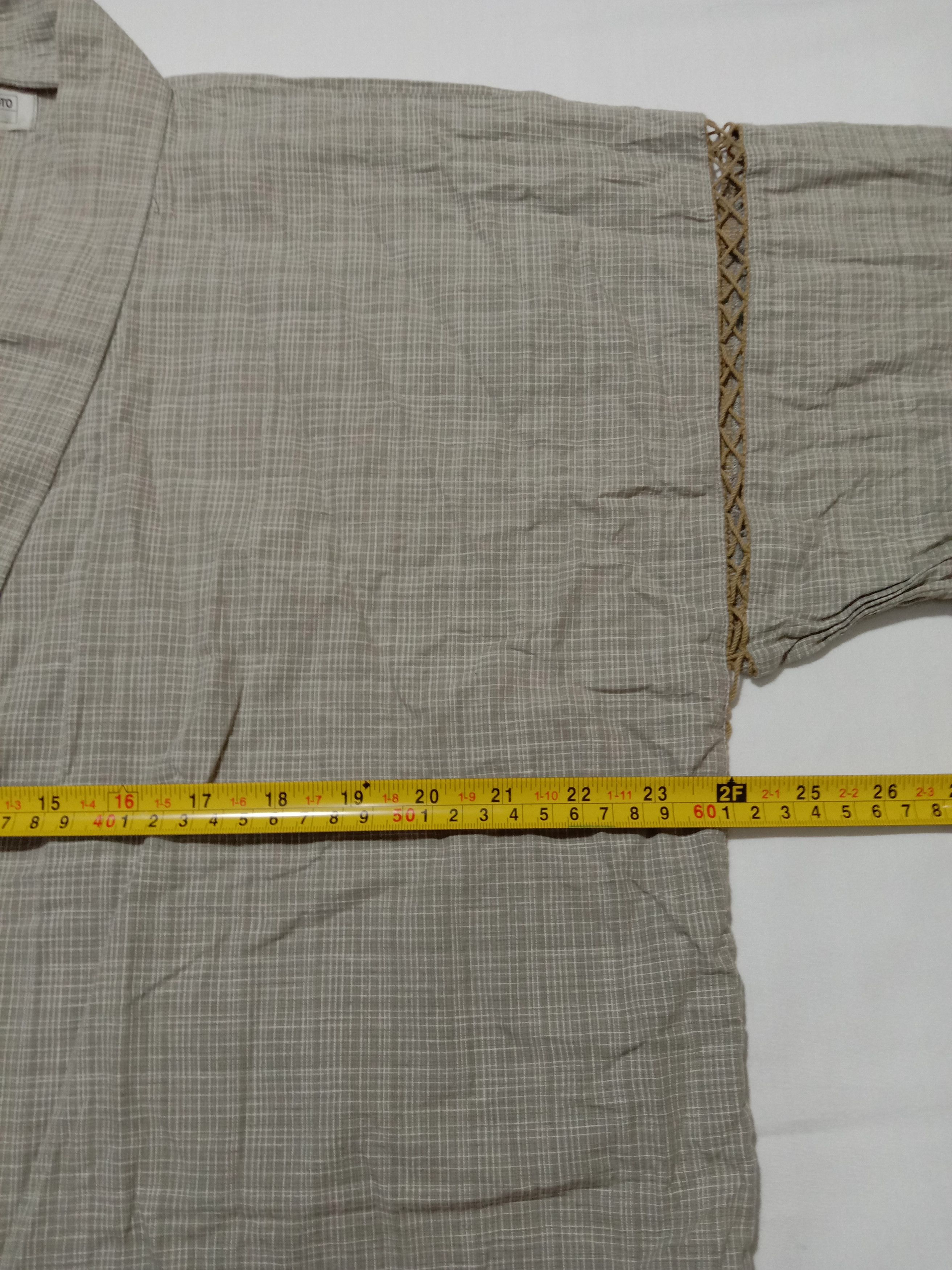 Japanese Brand Kansai Yamamoto Kimono Jinbei Cardigan Happi Jacket Robe Size US M / EU 48-50 / 2 - 7 Thumbnail