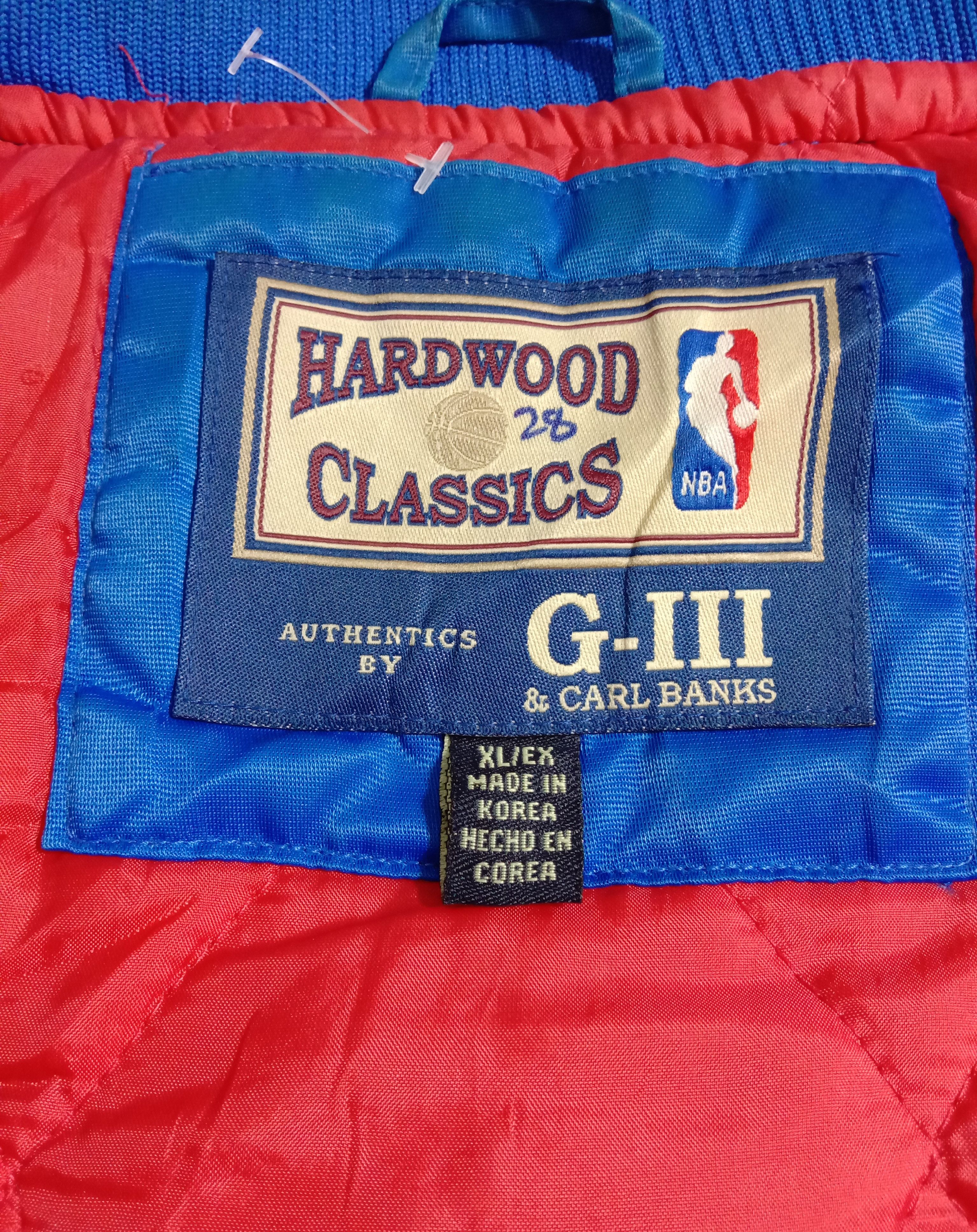 NBA SIXERS 76ers Harwood Classics Satin Jacket Vintage Size US XL / EU 56 / 4 - 7 Thumbnail