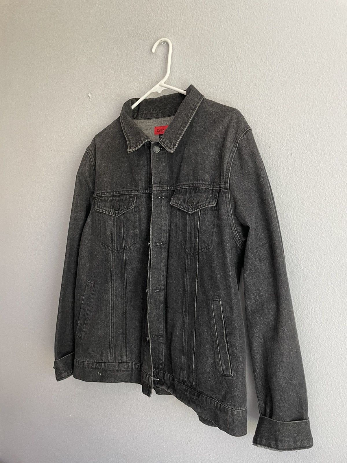 Killion × Vintage Washed Black Denim Jacket Size US M / EU 48-50 / 2 - 2 Thumbnail