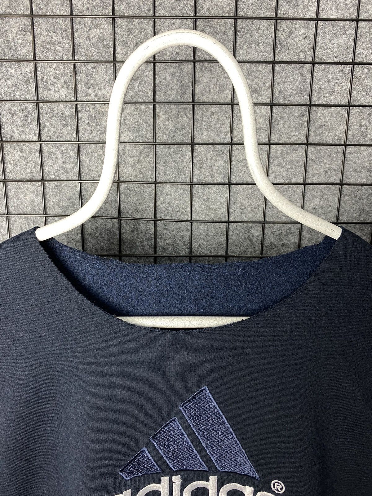 Adidas × Vintage Adidas Equipment Custom Cut Off Neckline Sweatshirt Size M Size US M / EU 48-50 / 2 - 3 Thumbnail