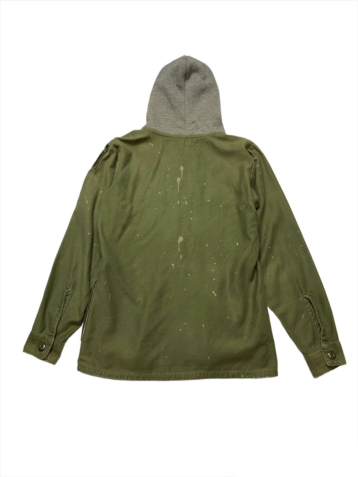 Vintage Vintage Military Andem Style Paint US Army Hoodie Jacket Size S / US 4 / IT 40 - 3 Thumbnail