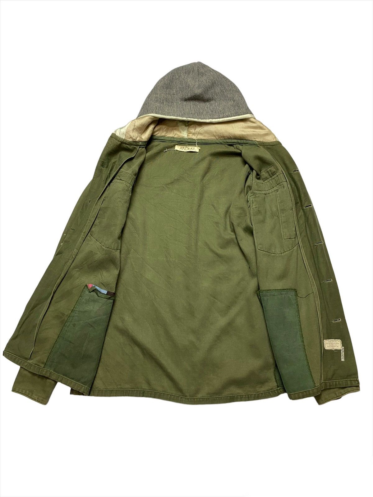 Vintage Vintage Military Andem Style Paint US Army Hoodie Jacket Size S / US 4 / IT 40 - 2 Thumbnail