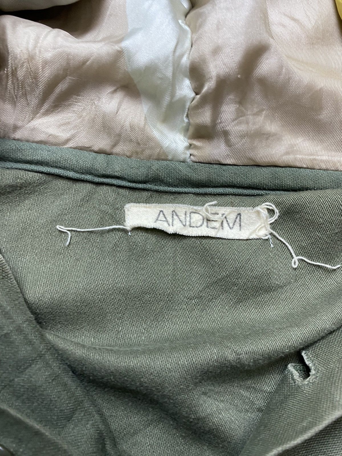 Vintage Vintage Military Andem Style Paint US Army Hoodie Jacket Size S / US 4 / IT 40 - 13 Thumbnail