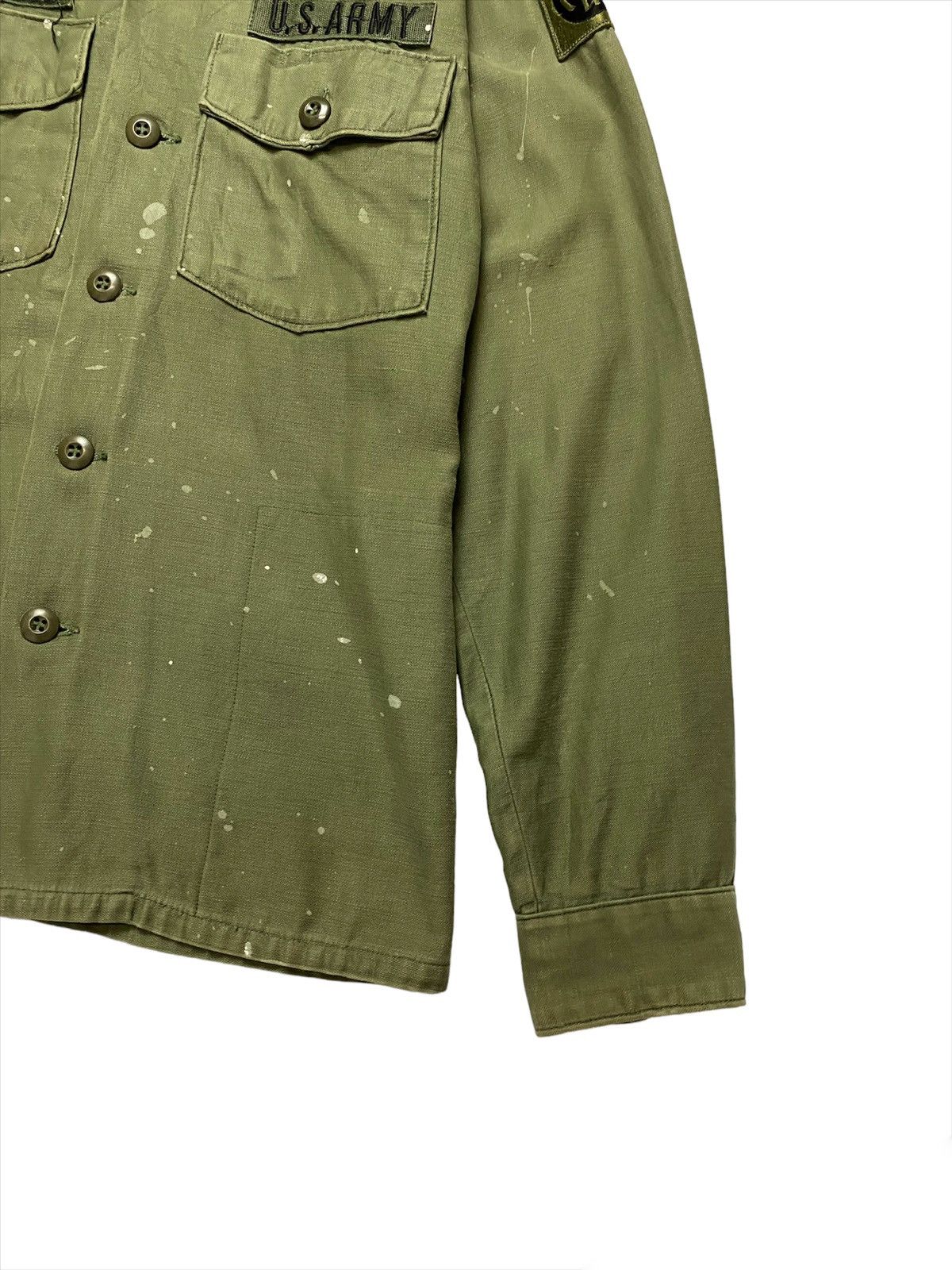Vintage Vintage Military Andem Style Paint US Army Hoodie Jacket Size S / US 4 / IT 40 - 7 Thumbnail