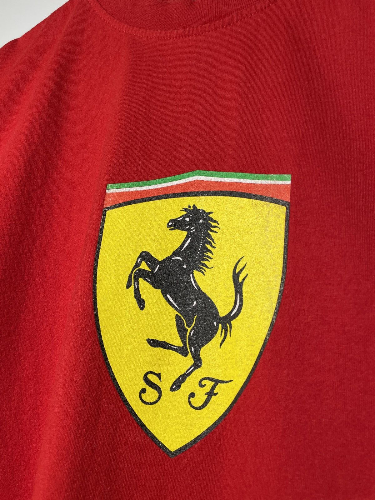 Ferrari × Vintage Vintage 90s Ferrari Racing Formula 1 Style Nascar T-shirt Size US S / EU 44-46 / 1 - 5 Thumbnail