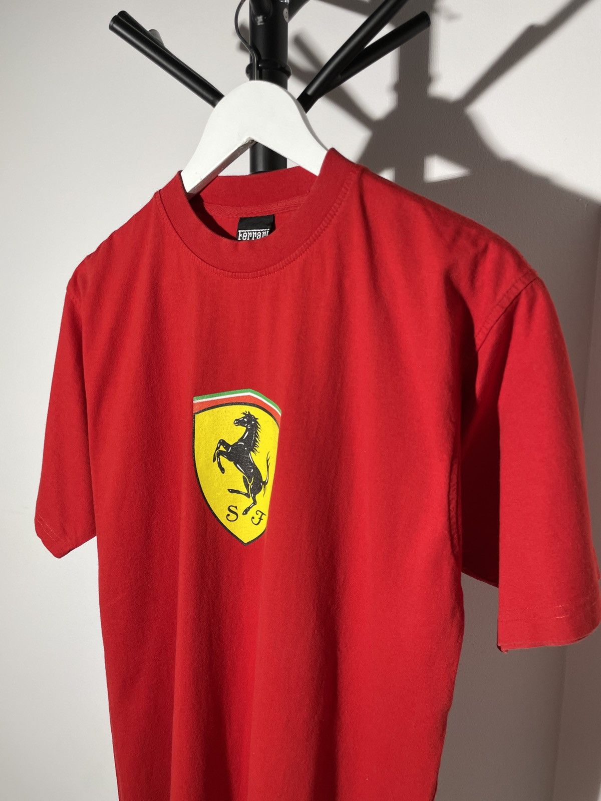 Ferrari × Vintage Vintage 90s Ferrari Racing Formula 1 Style Nascar T-shirt Size US S / EU 44-46 / 1 - 2 Thumbnail