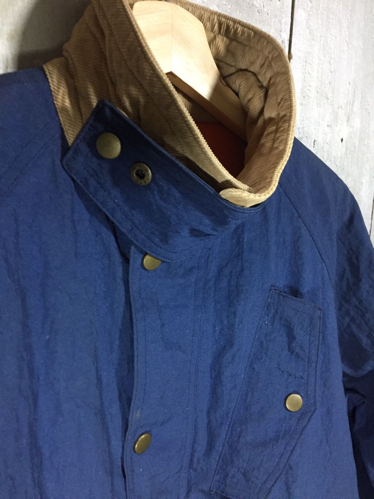 Lightning Bolt Lightning Bolt Canvas Chore Jacket Color Blue Size US M / EU 48-50 / 2 - 3 Thumbnail