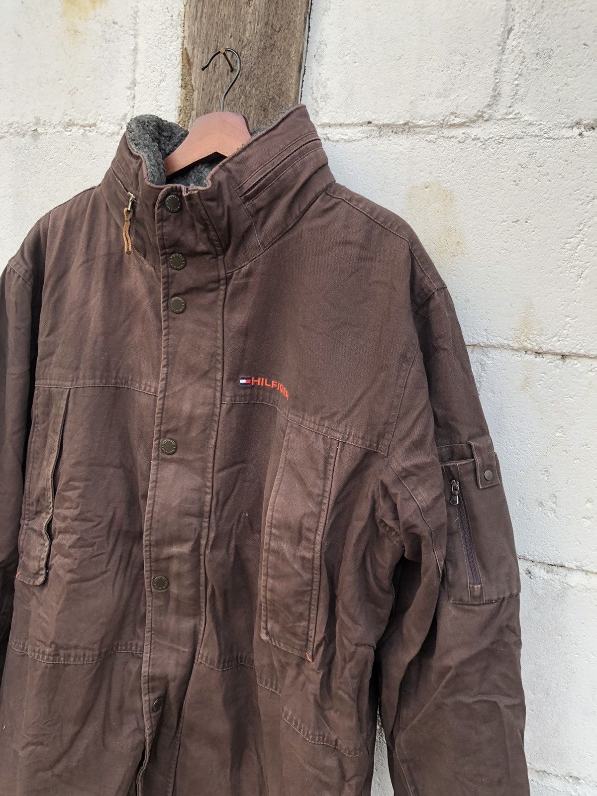 Tommy Hilfiger TOMMY HILFIGER Classic Outerwear Jacket Hooded Size US XL / EU 56 / 4 - 3 Thumbnail