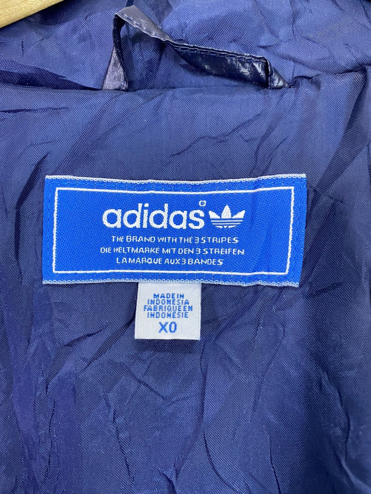 Adidas Rare Vintage Adidas Puffer Dark Blue Zipper Down Jacket Size US L / EU 52-54 / 3 - 9 Thumbnail