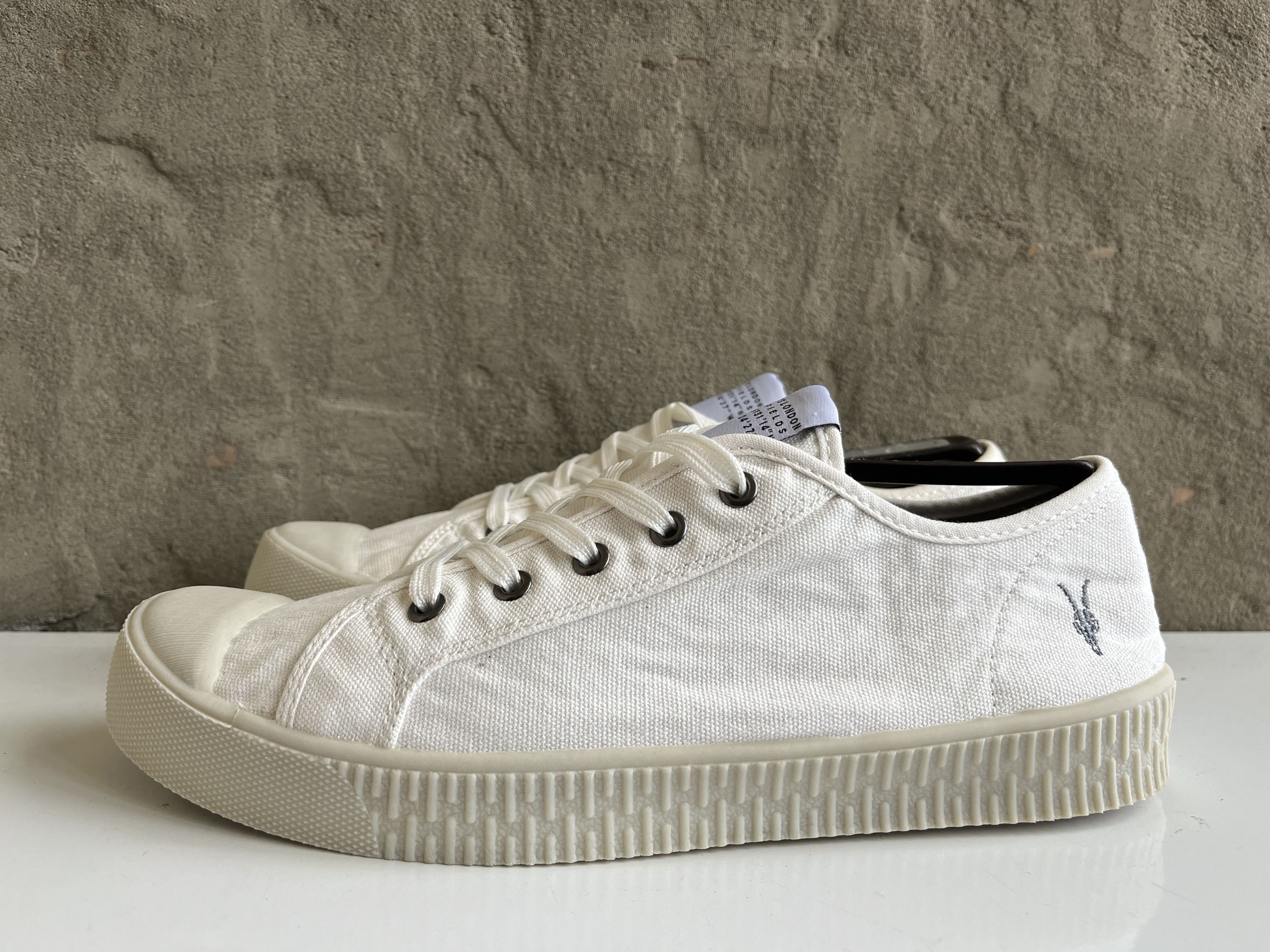 Allsaints AllSaints Jaxon Sneaker Chalk White EU43 Size US 10 / EU 43 - 2 Thumbnail