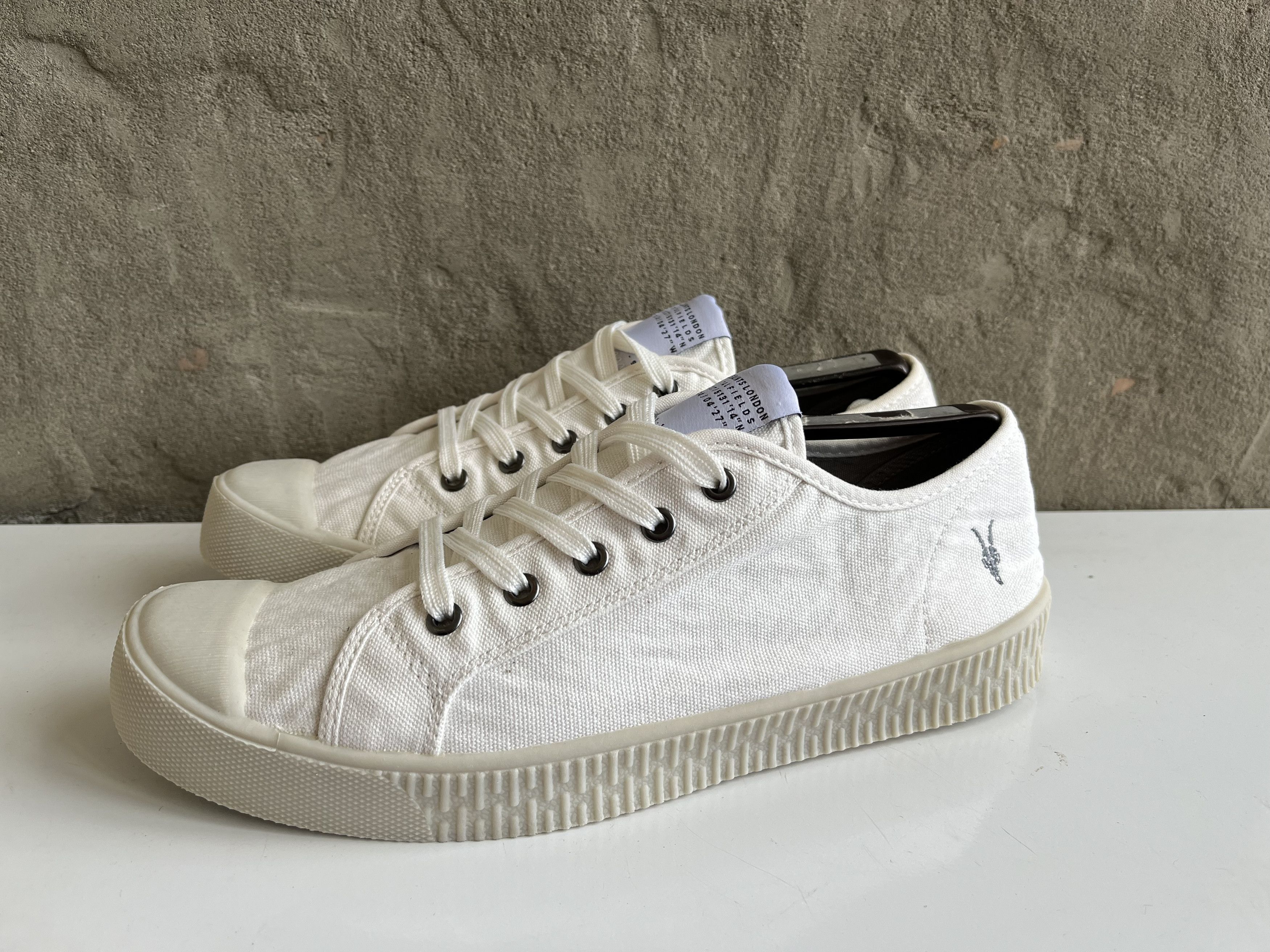 Allsaints AllSaints Jaxon Sneaker Chalk White EU43 Size US 10 / EU 43 - 1 Thumbnail