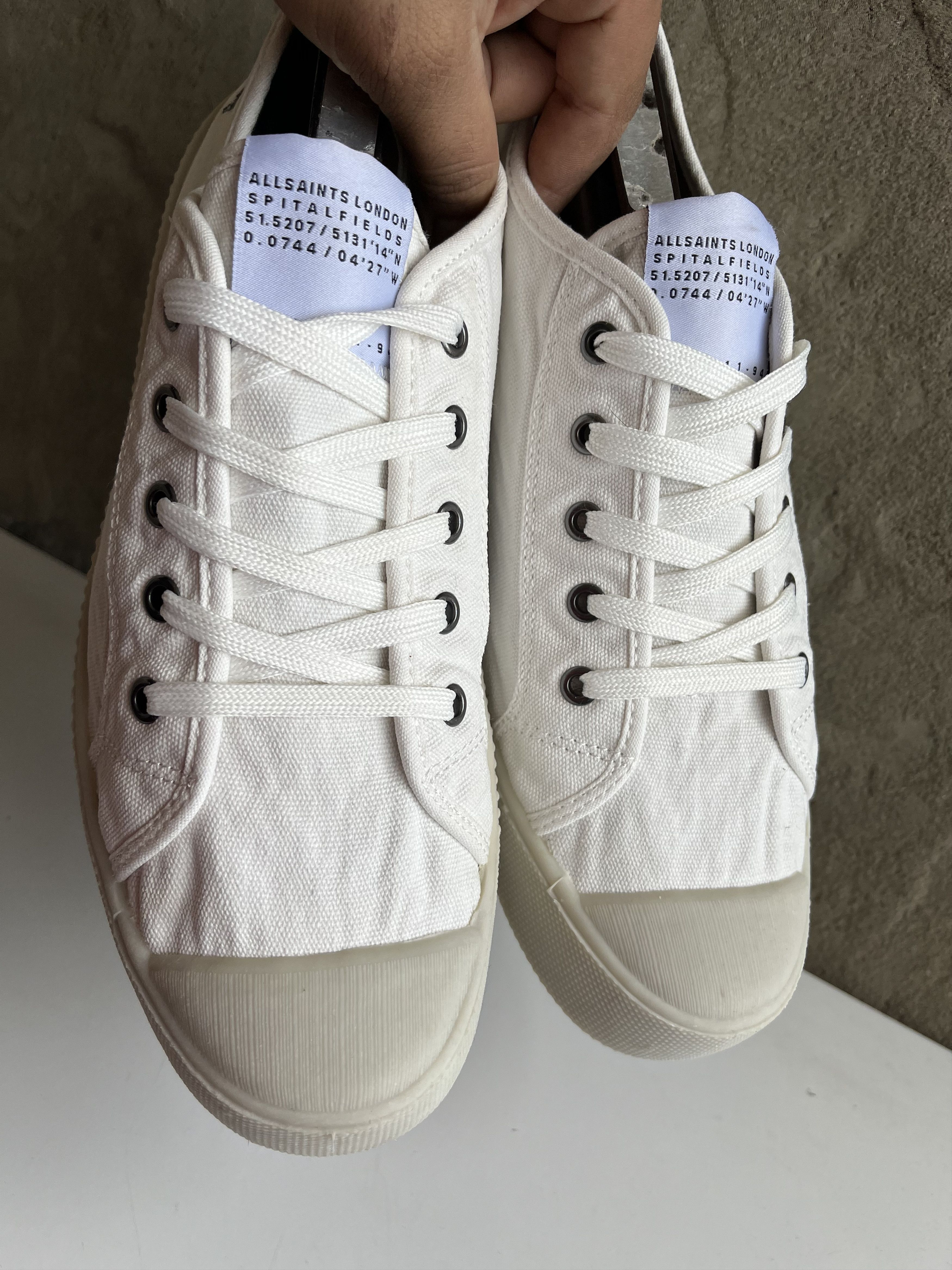 Allsaints AllSaints Jaxon Sneaker Chalk White EU43 Size US 10 / EU 43 - 6 Thumbnail