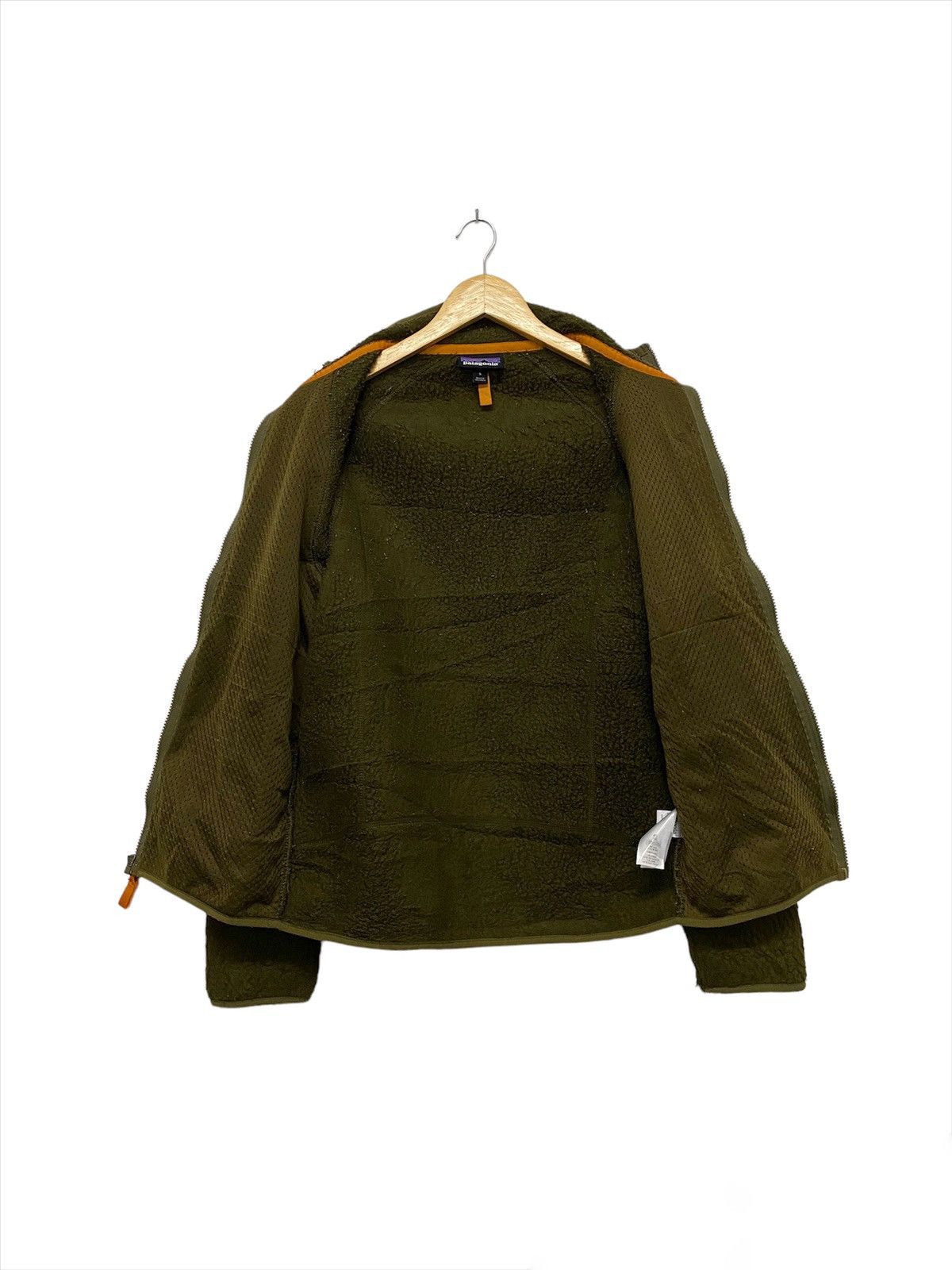 Patagonia Rare Patagonia Fleece Sherpa Dark Green Jacket Size US S / EU 44-46 / 1 - 7 Thumbnail