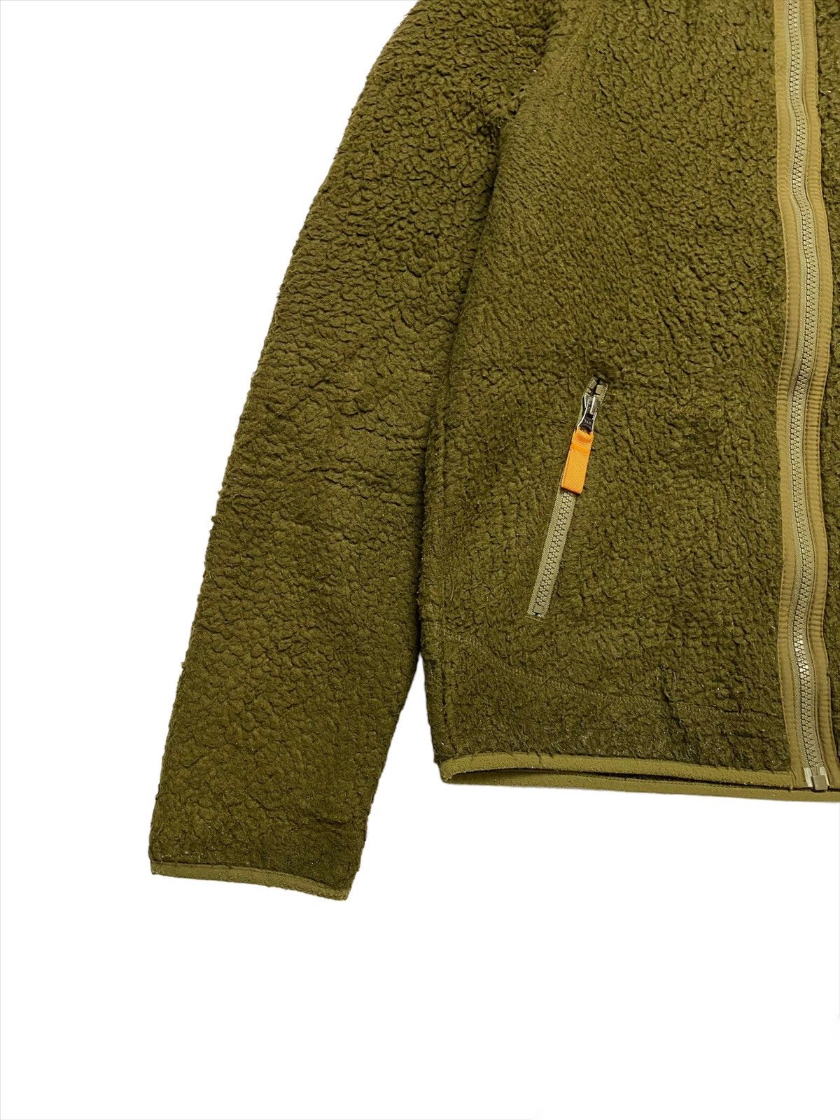 Patagonia Rare Patagonia Fleece Sherpa Dark Green Jacket Size US S / EU 44-46 / 1 - 5 Thumbnail