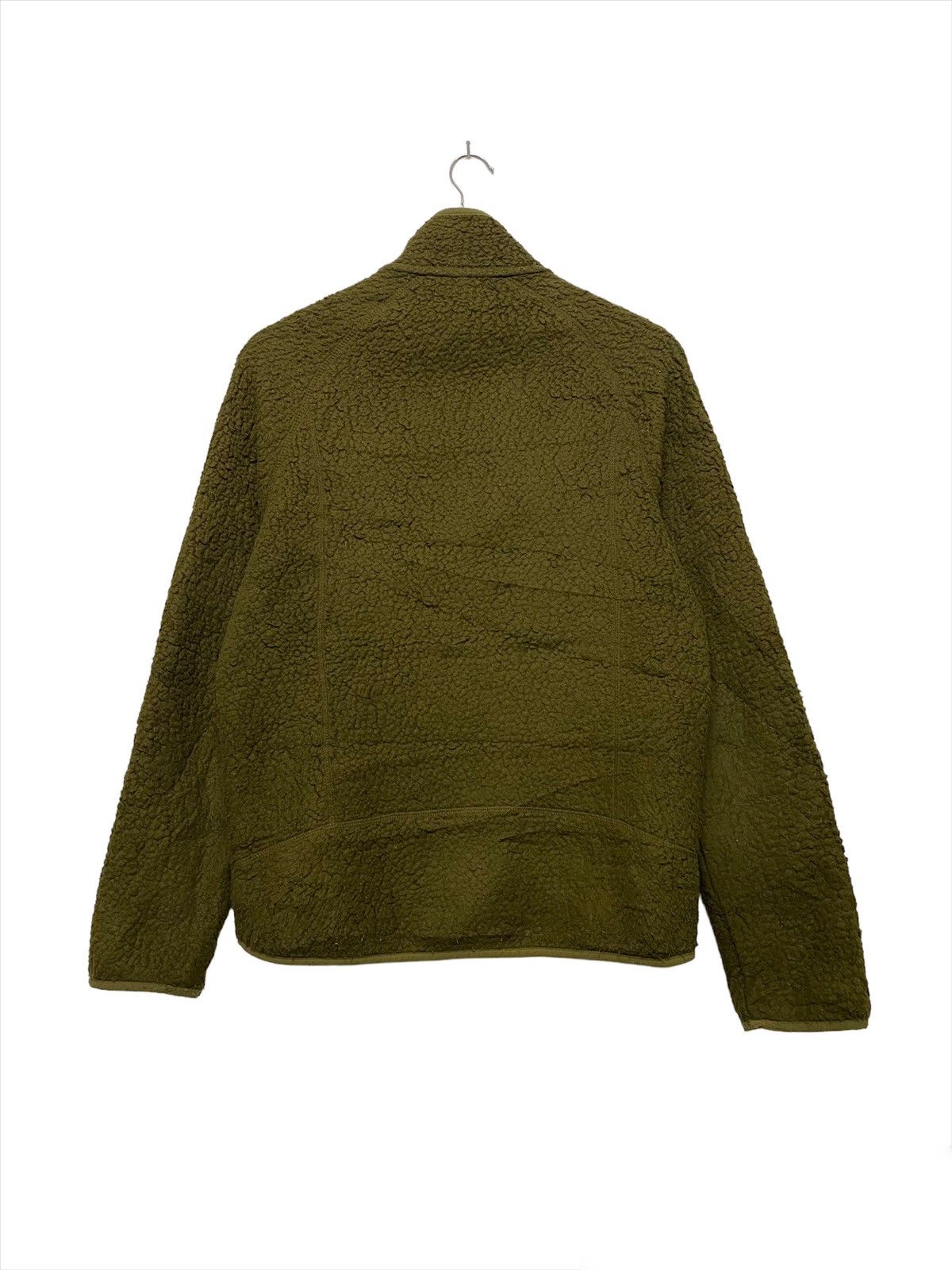 Patagonia Rare Patagonia Fleece Sherpa Dark Green Jacket Size US S / EU 44-46 / 1 - 8 Thumbnail