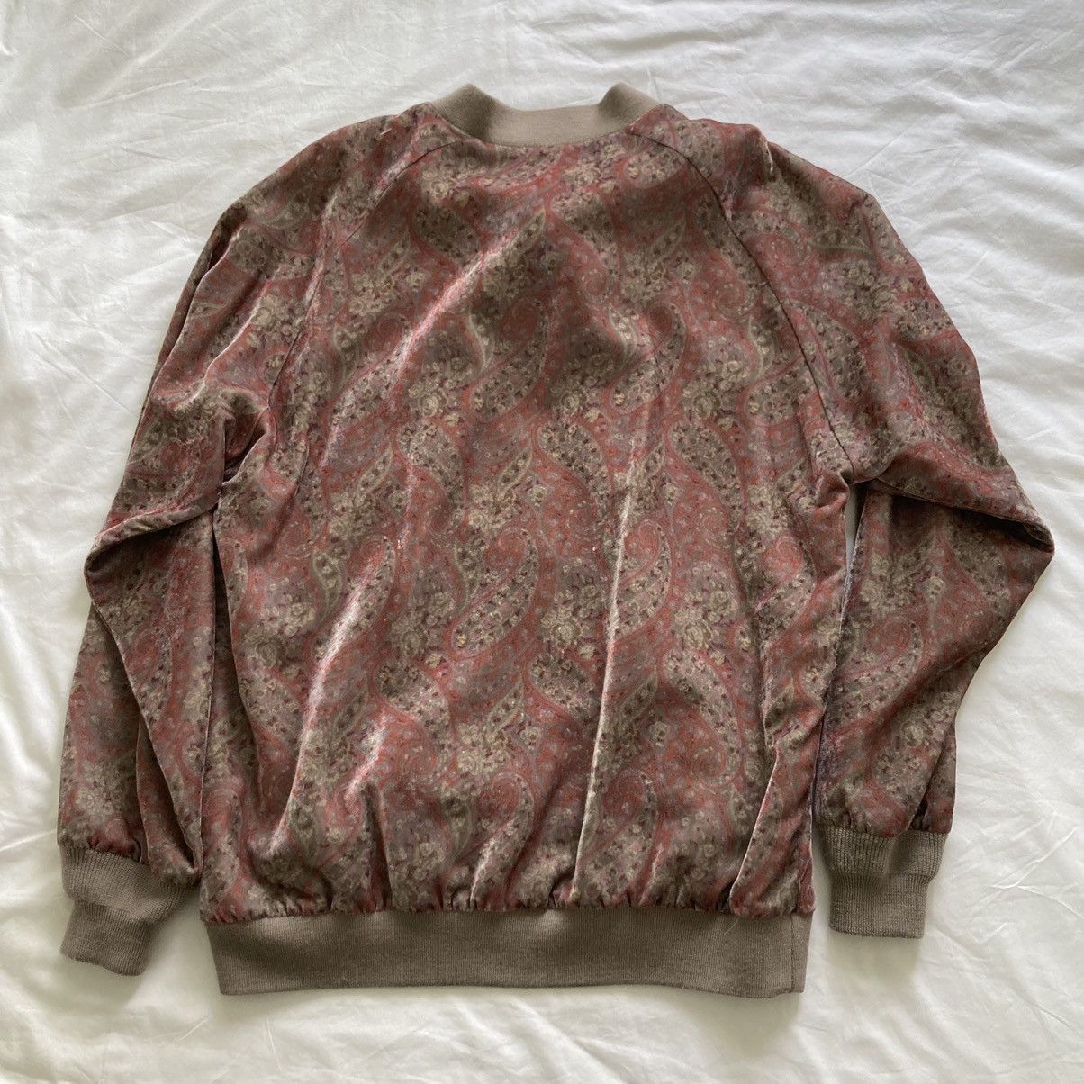 Needles Paisley Velour Relaxed Bomber Size US M / EU 48-50 / 2 - 2 Thumbnail
