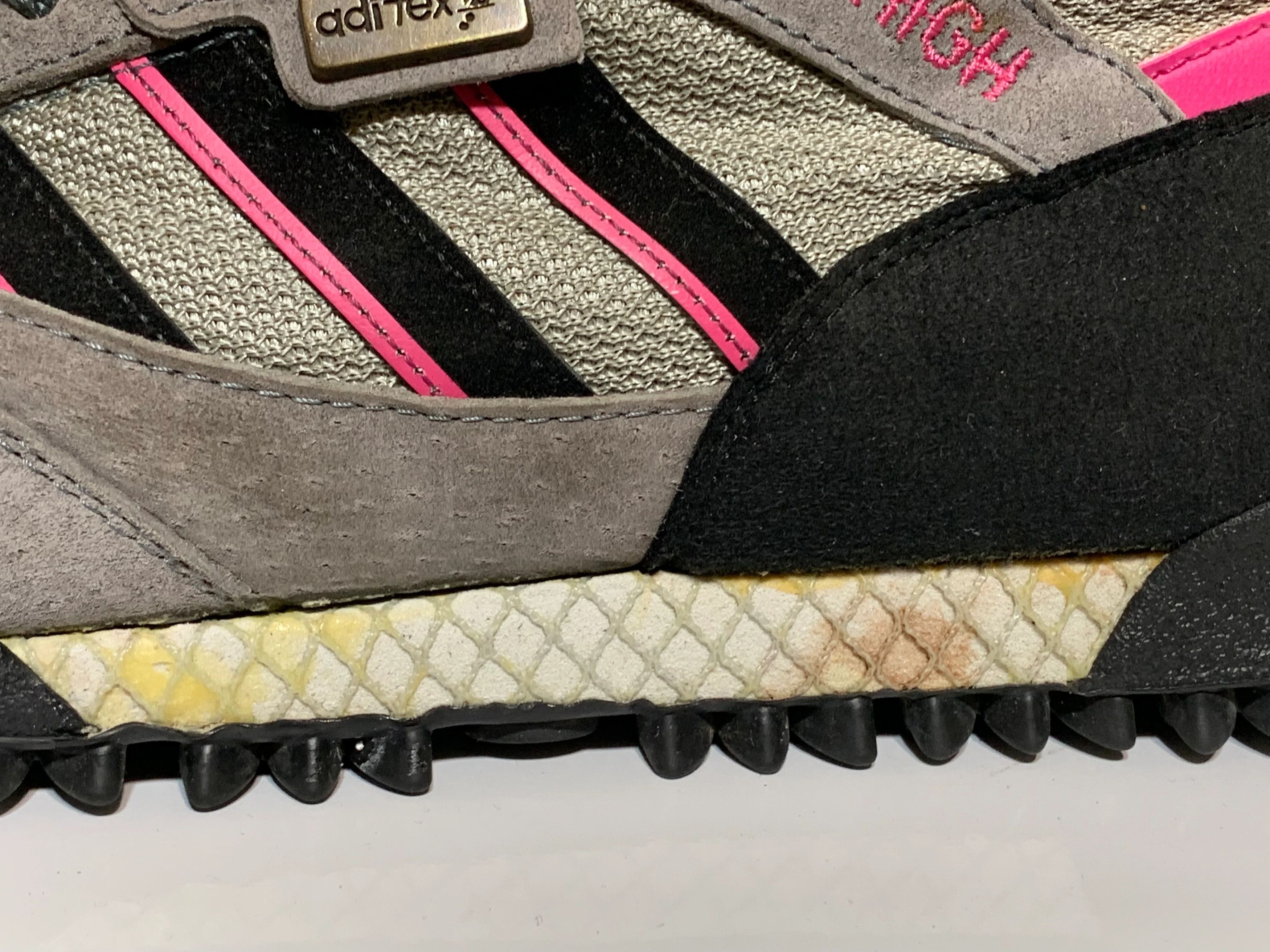 Adidas × Vintage VINTAGE ADIDAS MTR HIGH MARATHONE SNEAKERS Size US 9.5 / EU 42-43 - 7 Thumbnail