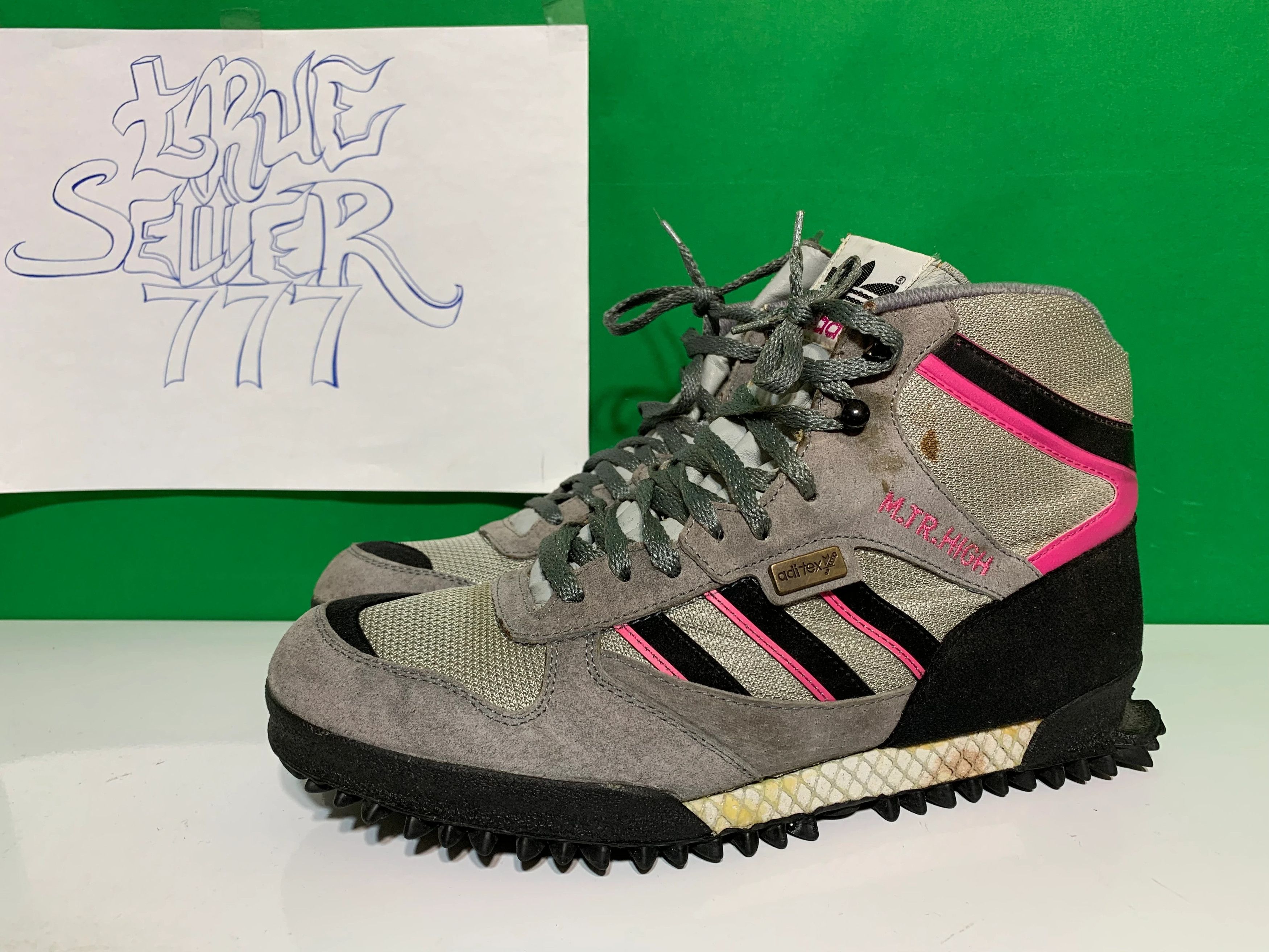 Adidas  Vintage VINTAGE ADIDAS MTR HIGH MARATHONE SNEAKERS | Grailed