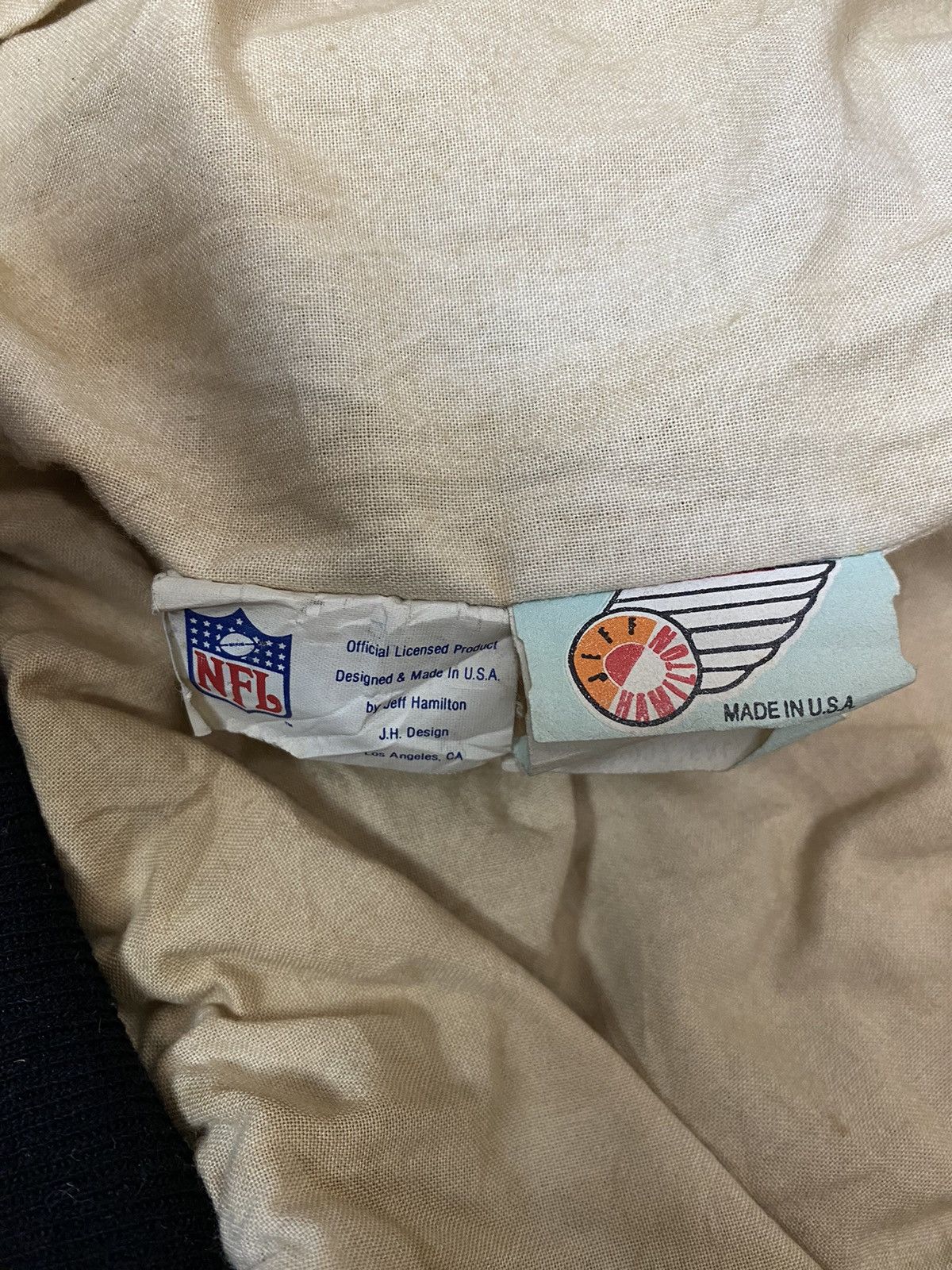 Vintage NFL Atlanta Falcons Jeff Hamilton Jacket