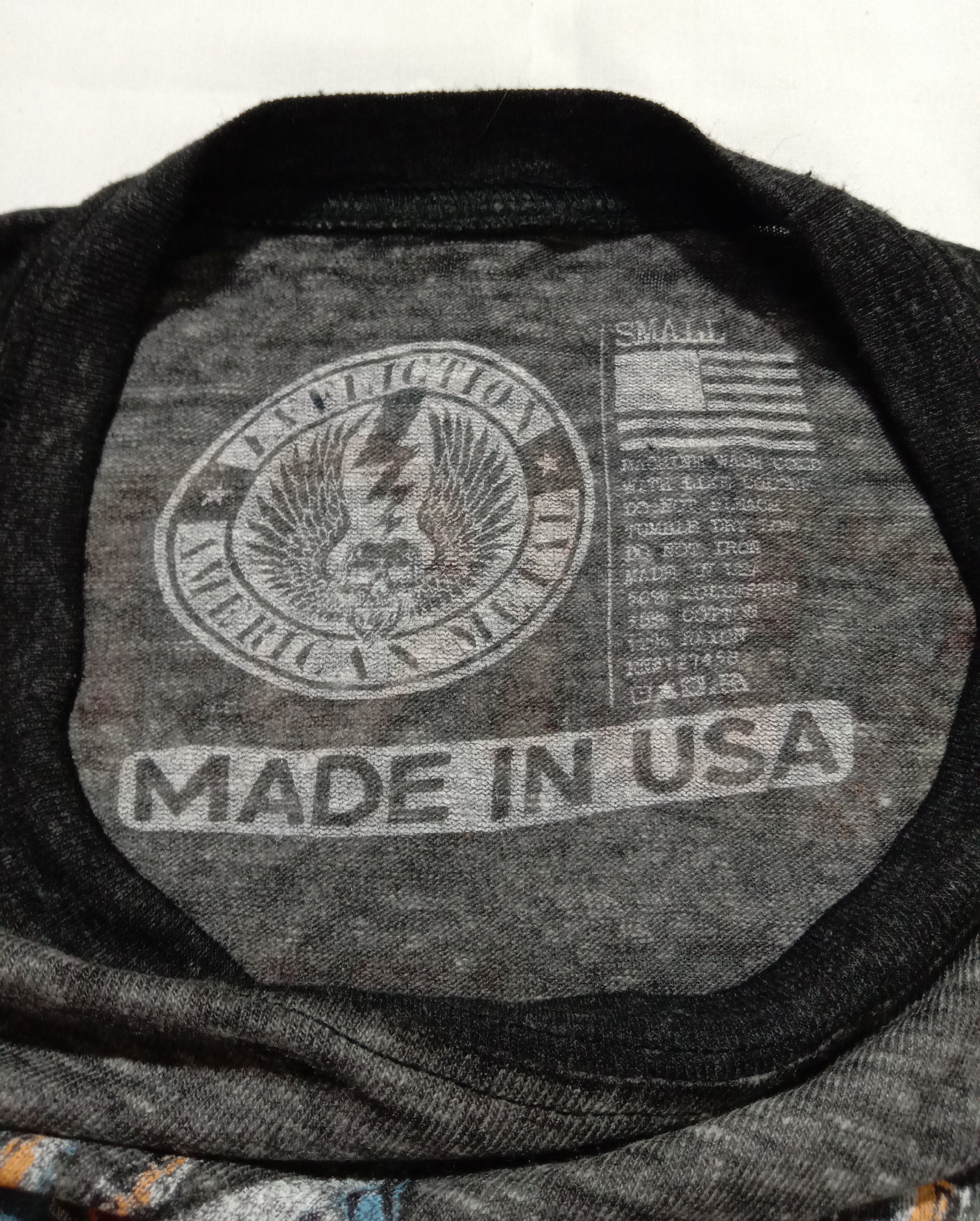 Affliction Affliction Live Fast 1973 World Tour Raglan Tee Size US S / EU 44-46 / 1 - 5 Thumbnail