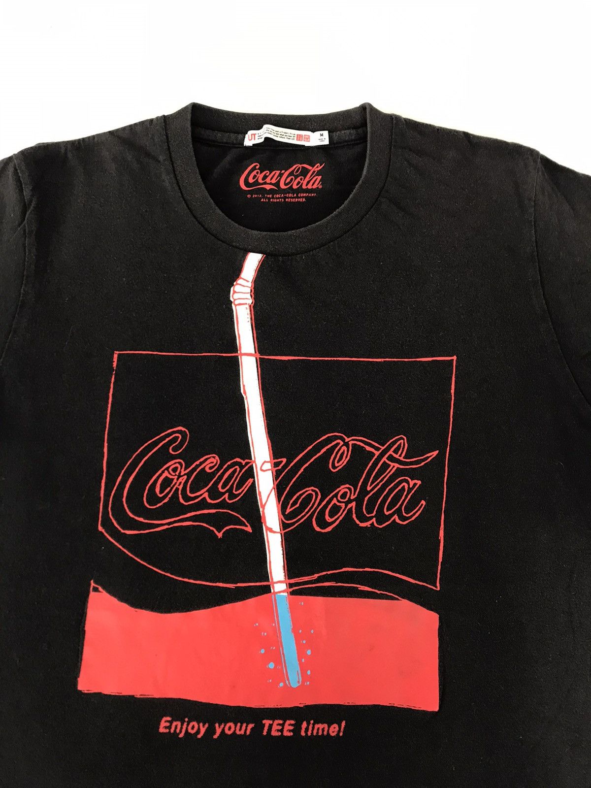 Coca Cola Uniqlo X Coca Cola Company Collab Spell Out Big Printed Size M / US 6-8 / IT 42-44 - 2 Thumbnail