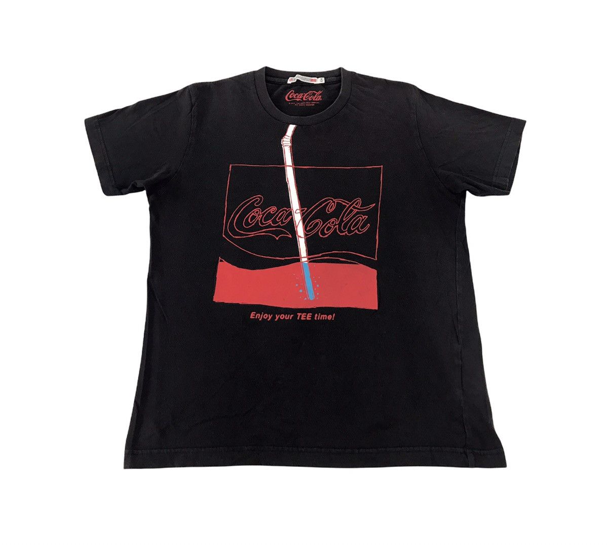 Coca Cola Uniqlo X Coca Cola Company Collab Spell Out Big Printed Size M / US 6-8 / IT 42-44 - 1 Thumbnail