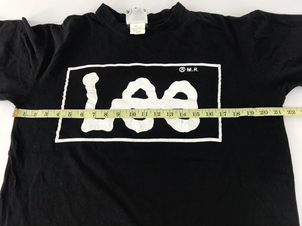 Lee × Vintage Lee Mr. Cotton Blend Box Logo Spell Out Baggy Tee Size US M / EU 48-50 / 2 - 5 Thumbnail