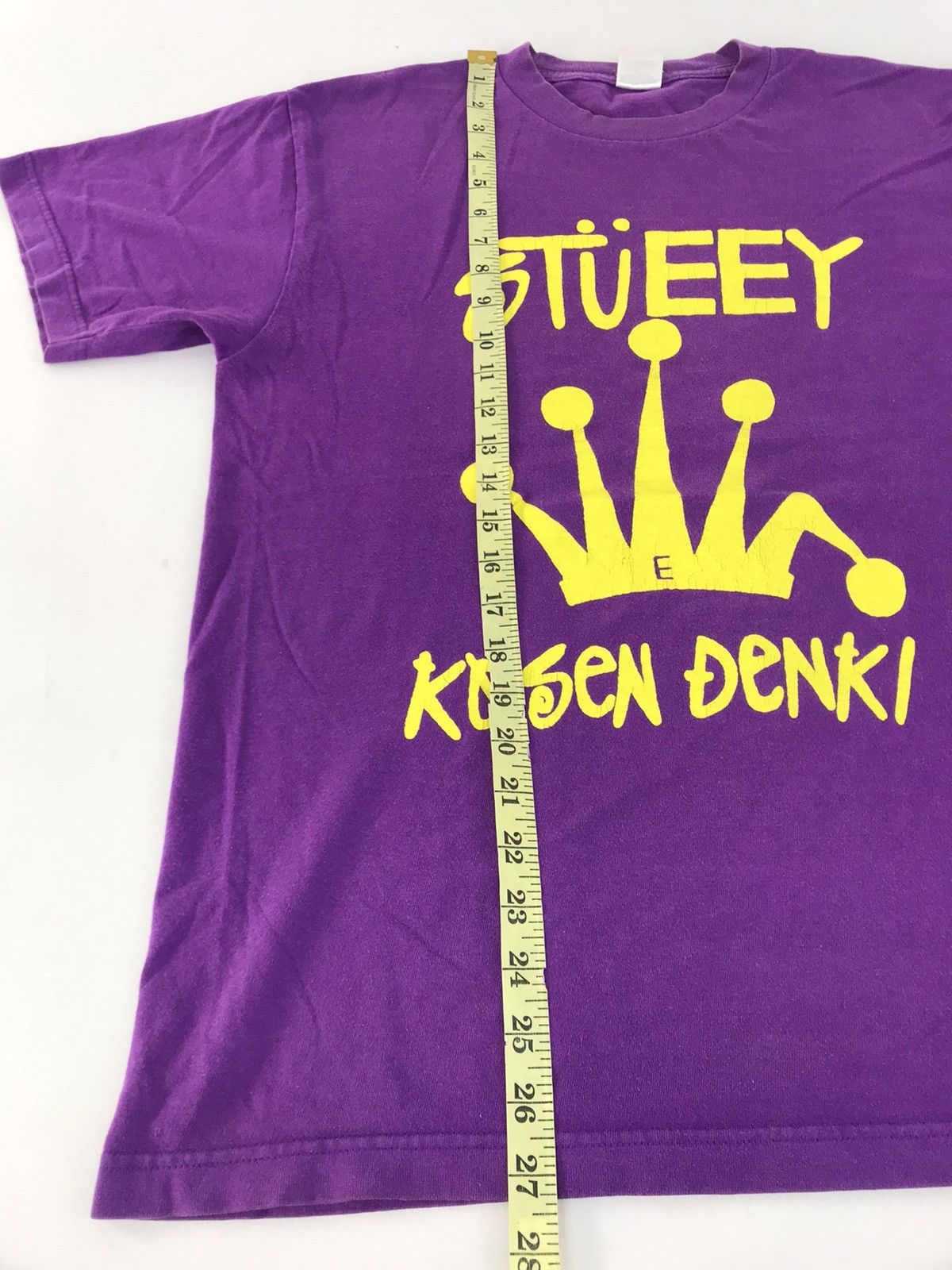 Japanese Brand Stueey Kosen Denki Parody Stussy Tee Anime Size US L / EU 52-54 / 3 - 8 Thumbnail