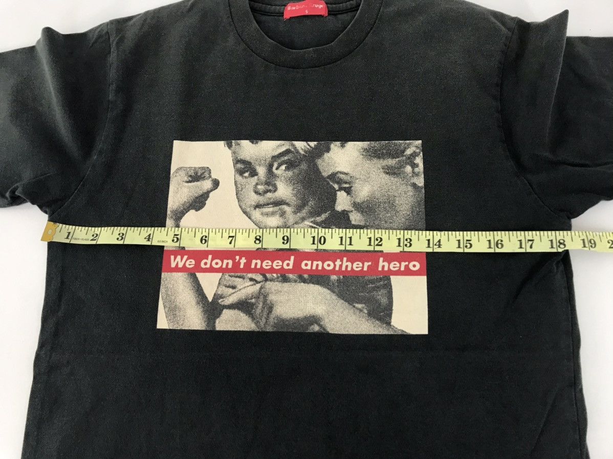 Barbara Kruger Rare Barbara Kruger We Don't Need Another Hero Art Tee Size US S / EU 44-46 / 1 - 8 Thumbnail