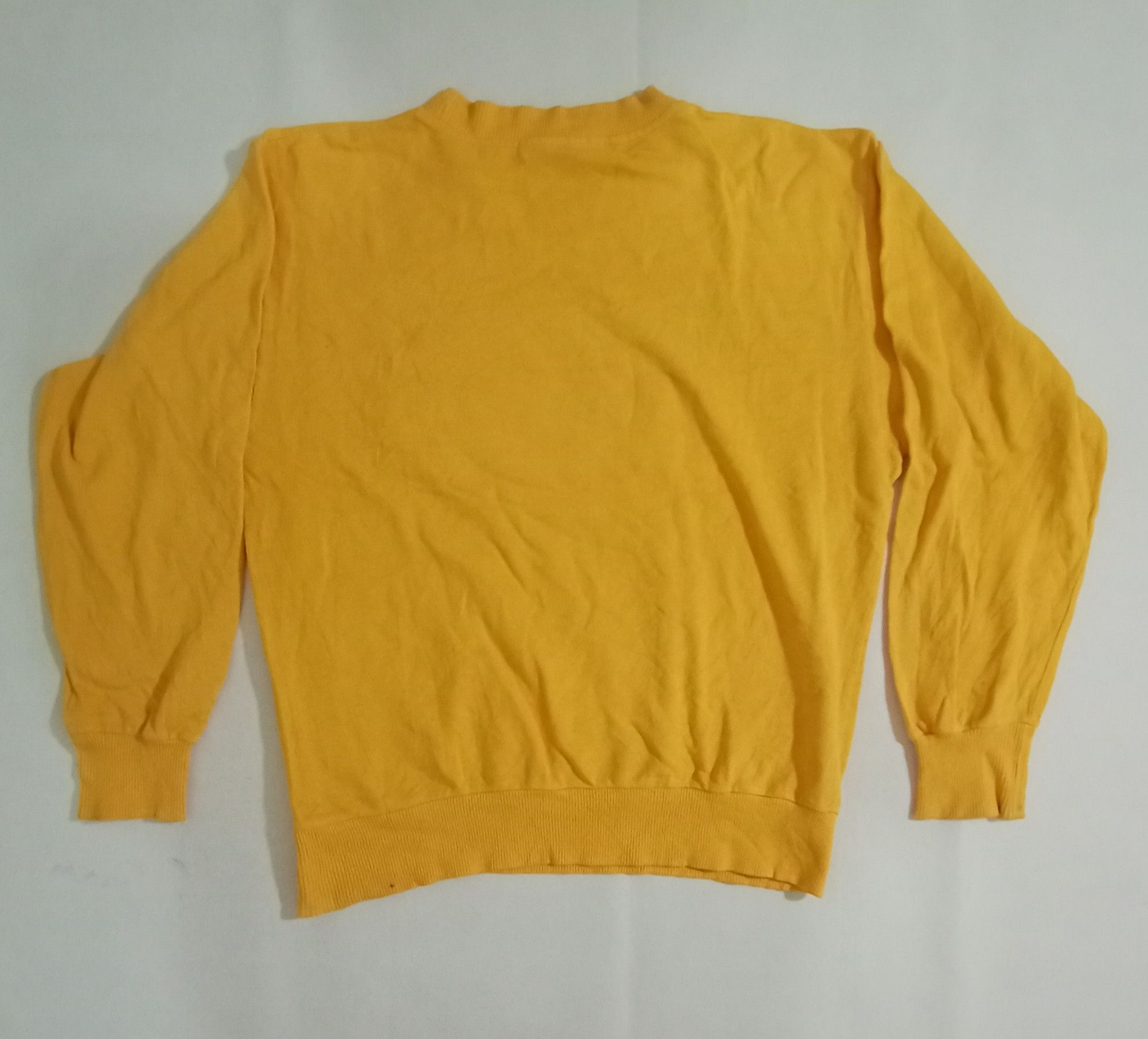 Lacoste Lacoste Hidden Logo Spell Out Orange Sweatshirt Size M / US 6-8 / IT 42-44 - 4 Thumbnail