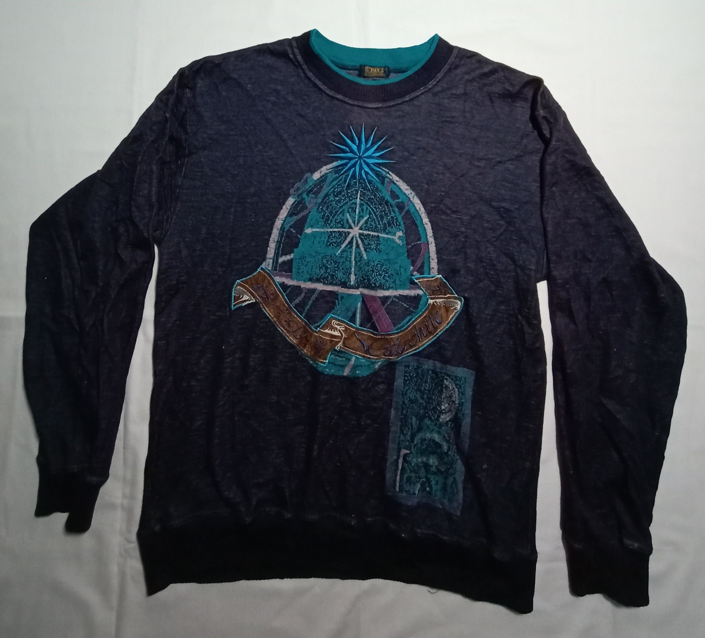 Japanese Brand Vintage Kosugi Malachite Art Sweatshirt Pullover Size US M / EU 48-50 / 2 - 1 Thumbnail
