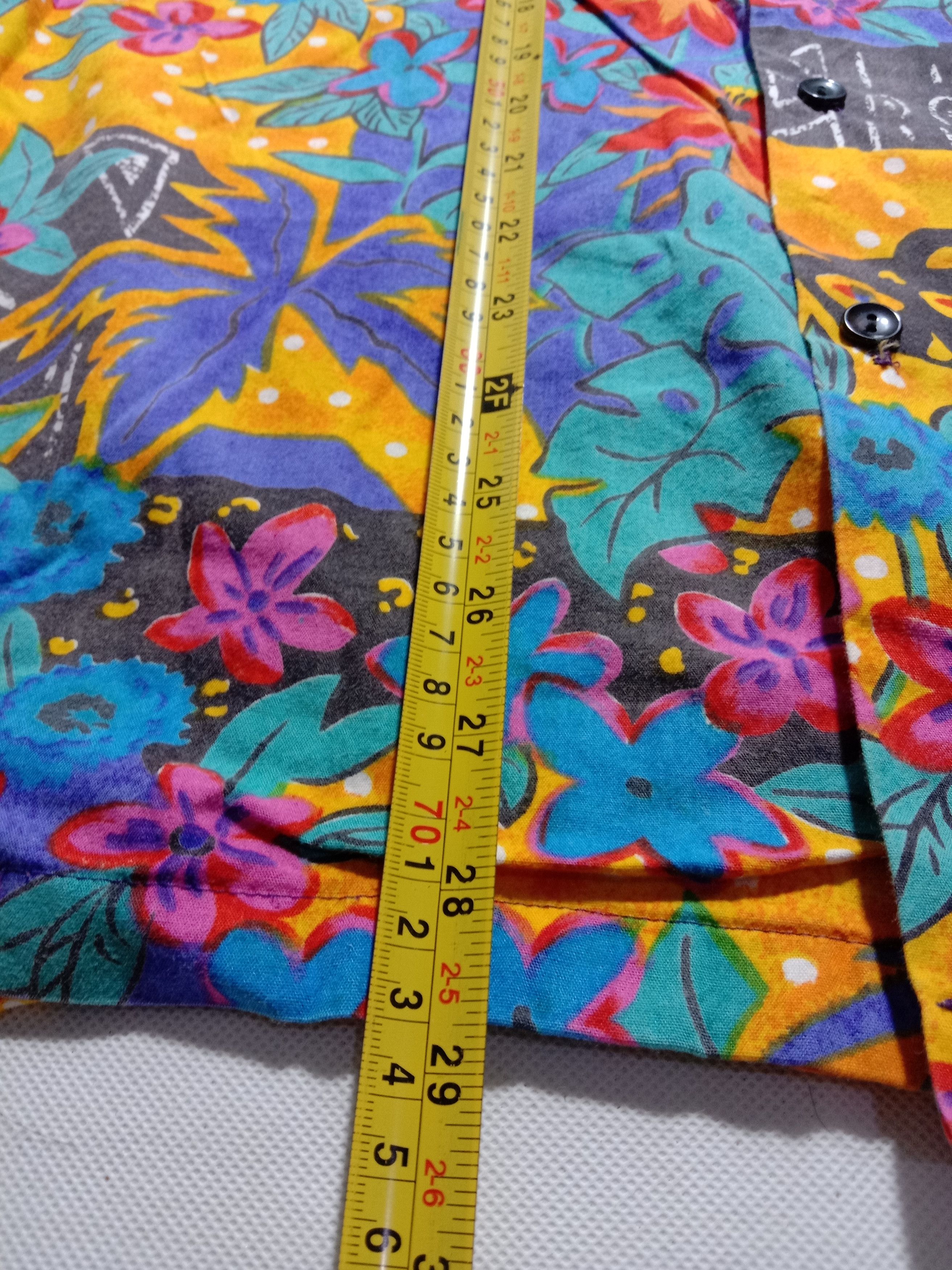 Vintage Hilo Hattie Hawaiian Shirt Usa Floral