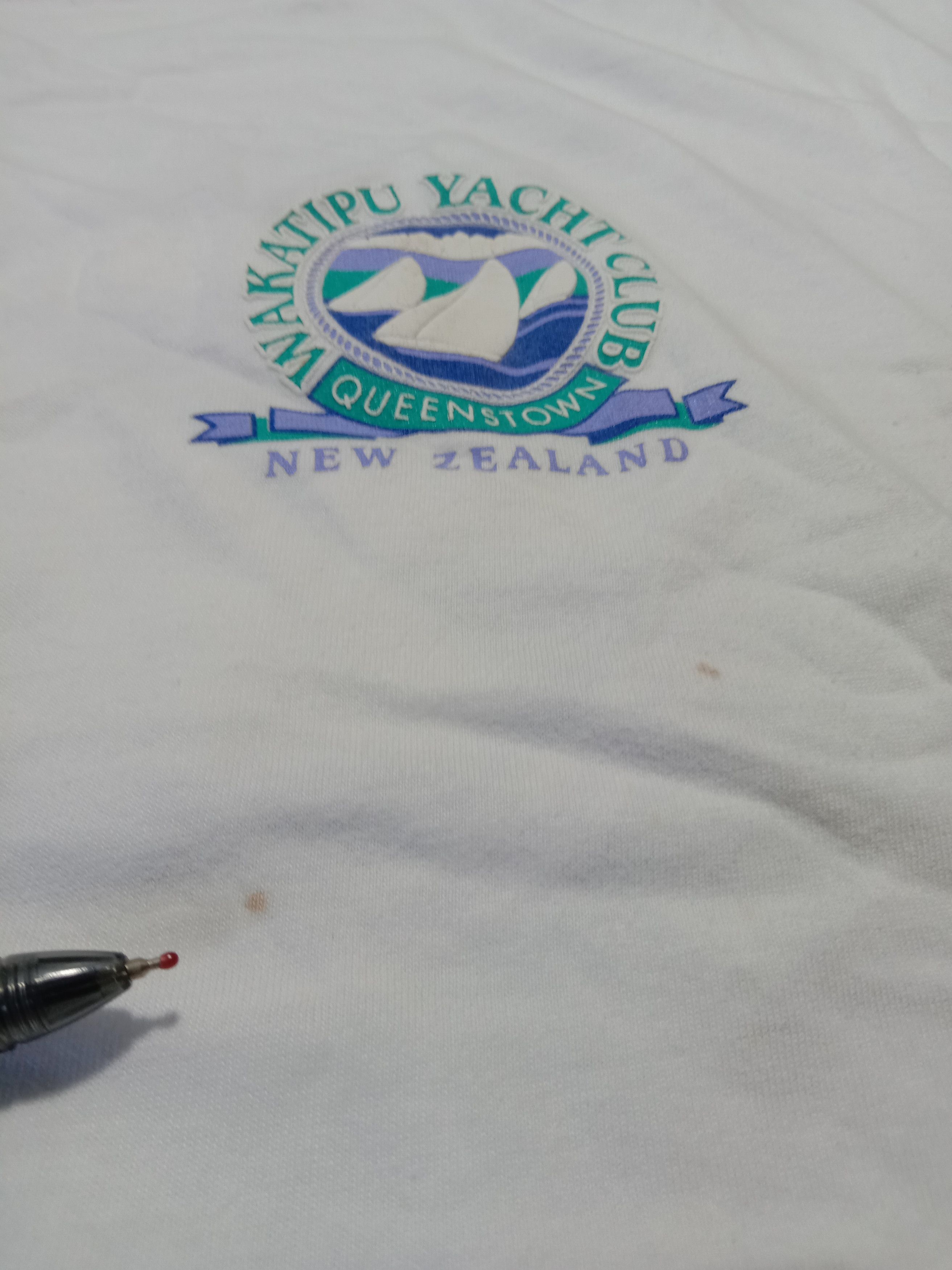 Other Vintage 90s Wakatipu Yacht Club Queenstown New Zealand Size US L / EU 52-54 / 3 - 3 Thumbnail