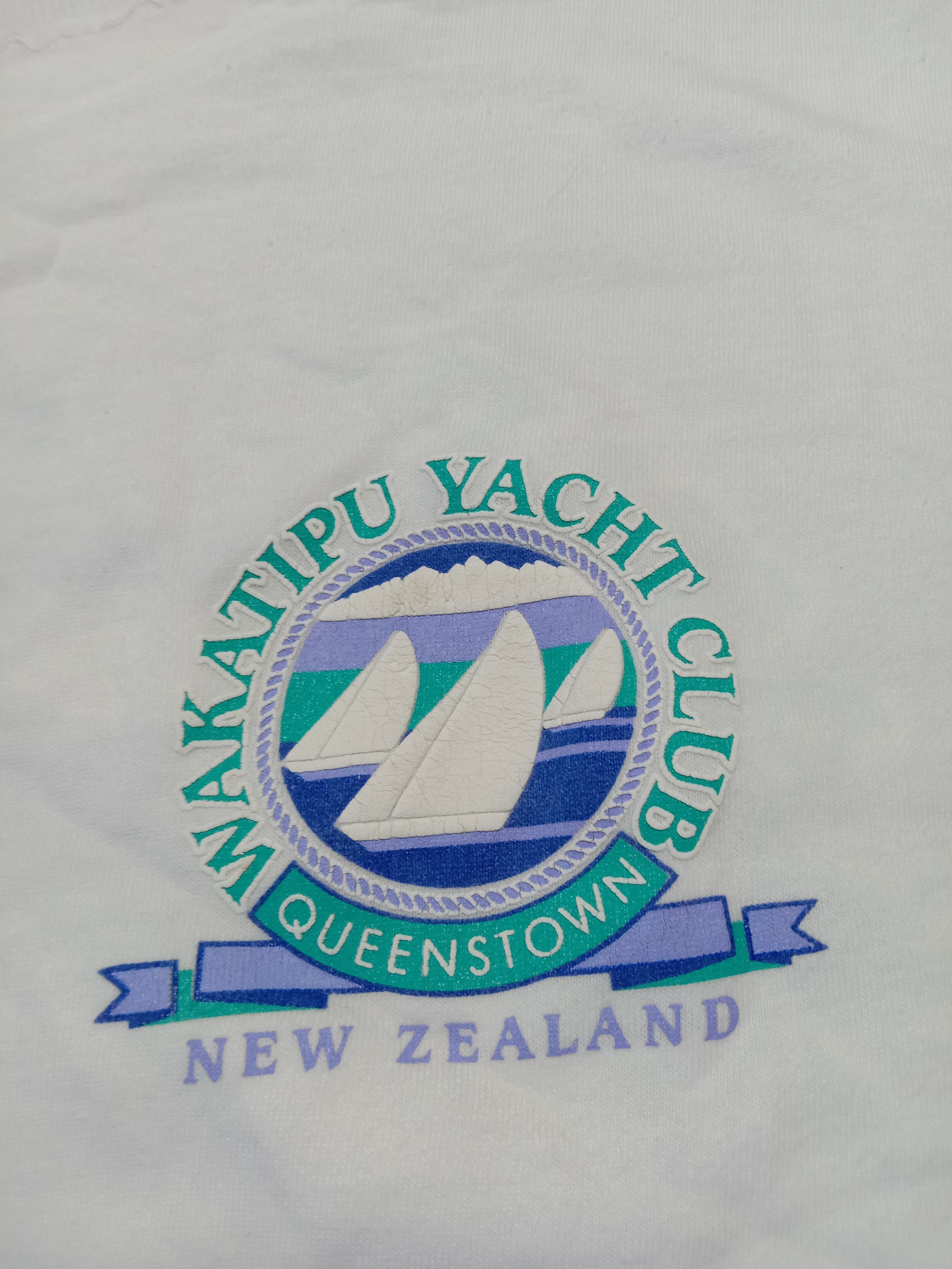 Other Vintage 90s Wakatipu Yacht Club Queenstown New Zealand Size US L / EU 52-54 / 3 - 2 Thumbnail