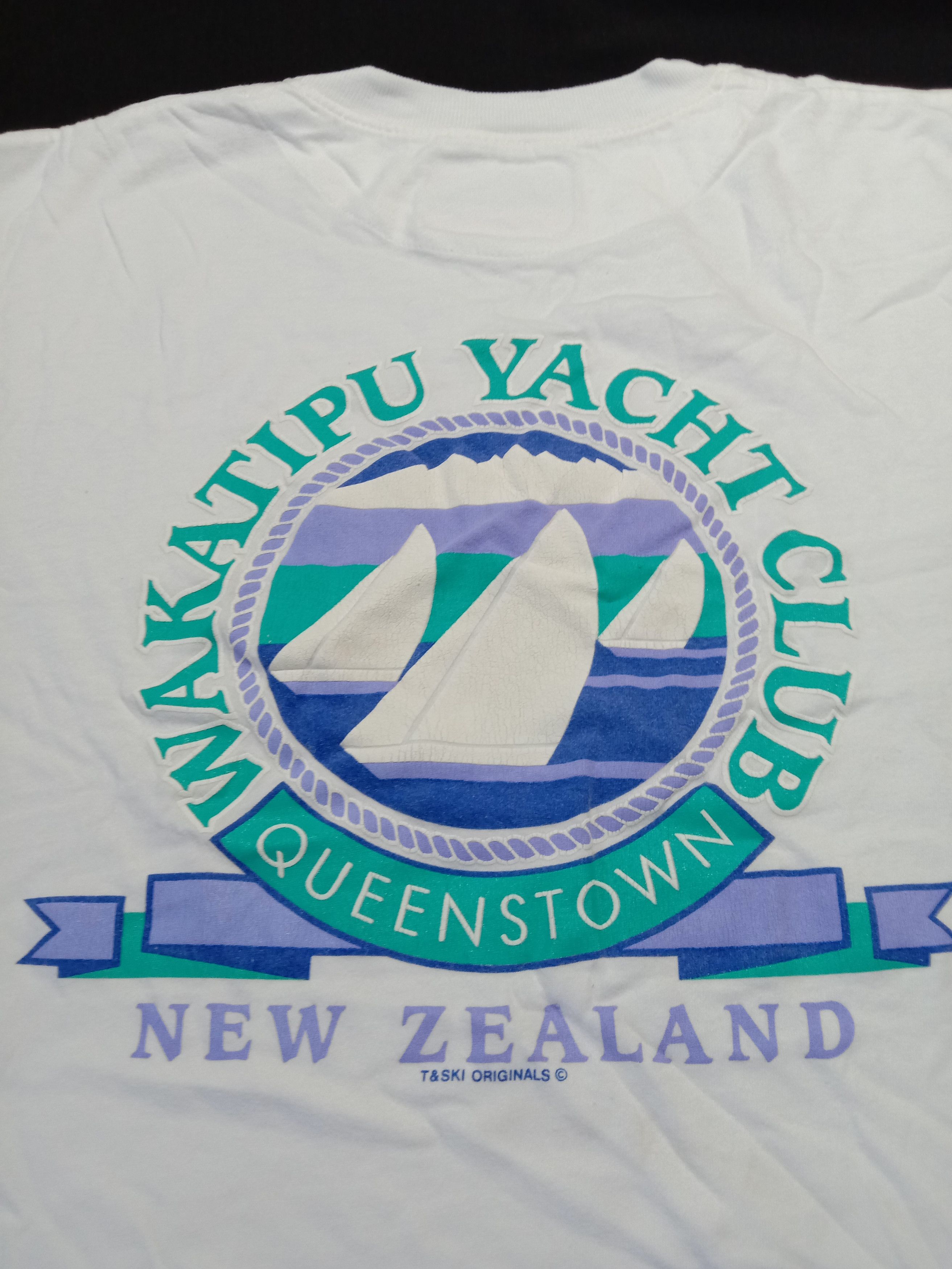 Other Vintage 90s Wakatipu Yacht Club Queenstown New Zealand Size US L / EU 52-54 / 3 - 6 Thumbnail