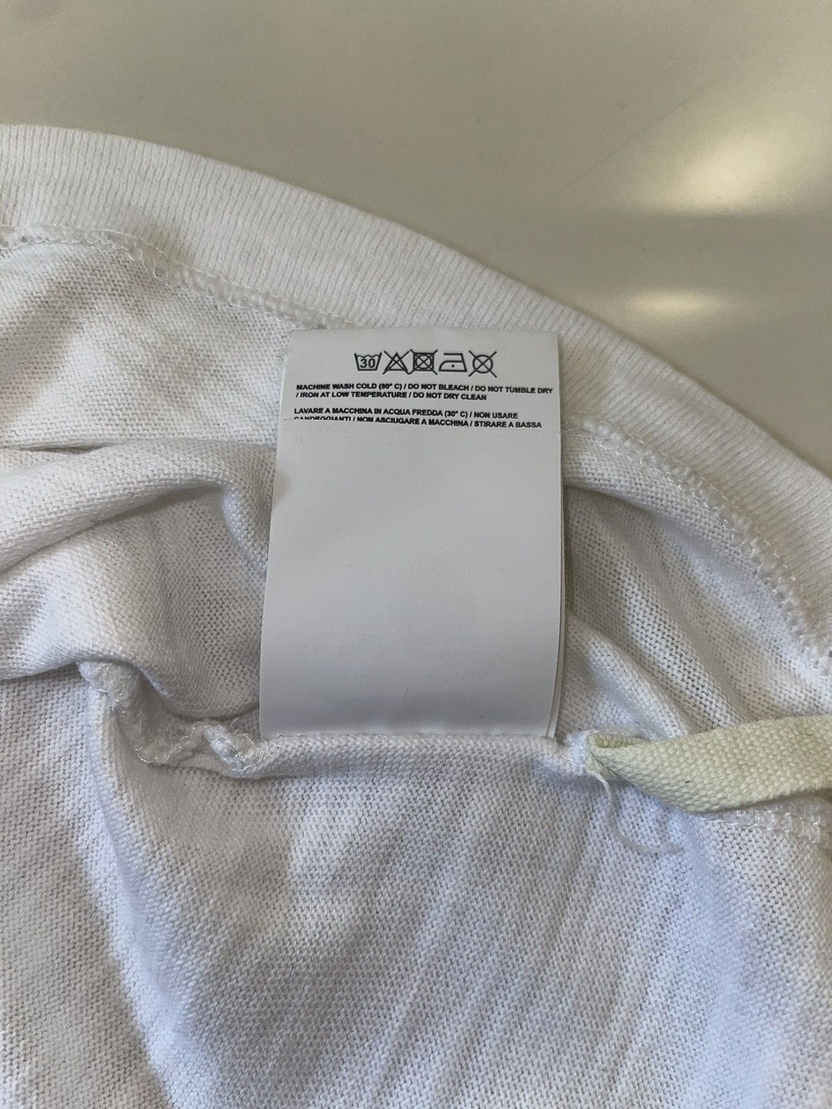 Off-White Off White Diagonal Carvaggio Tee White Size US L / EU 52-54 / 3 - 13 Thumbnail