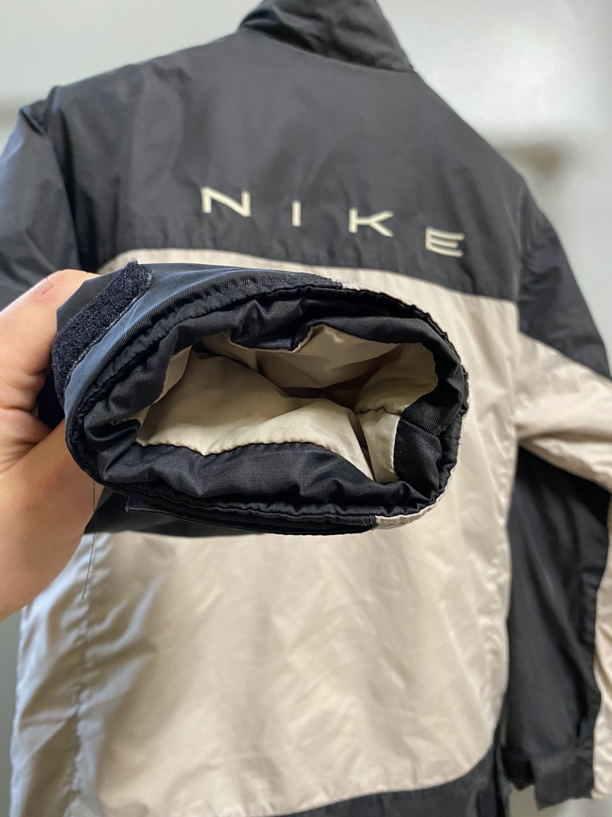 Nike × Vintage Vintage Nike Big Logo Jacket Size XS / US 0-2 / IT 36-38 - 16 Thumbnail