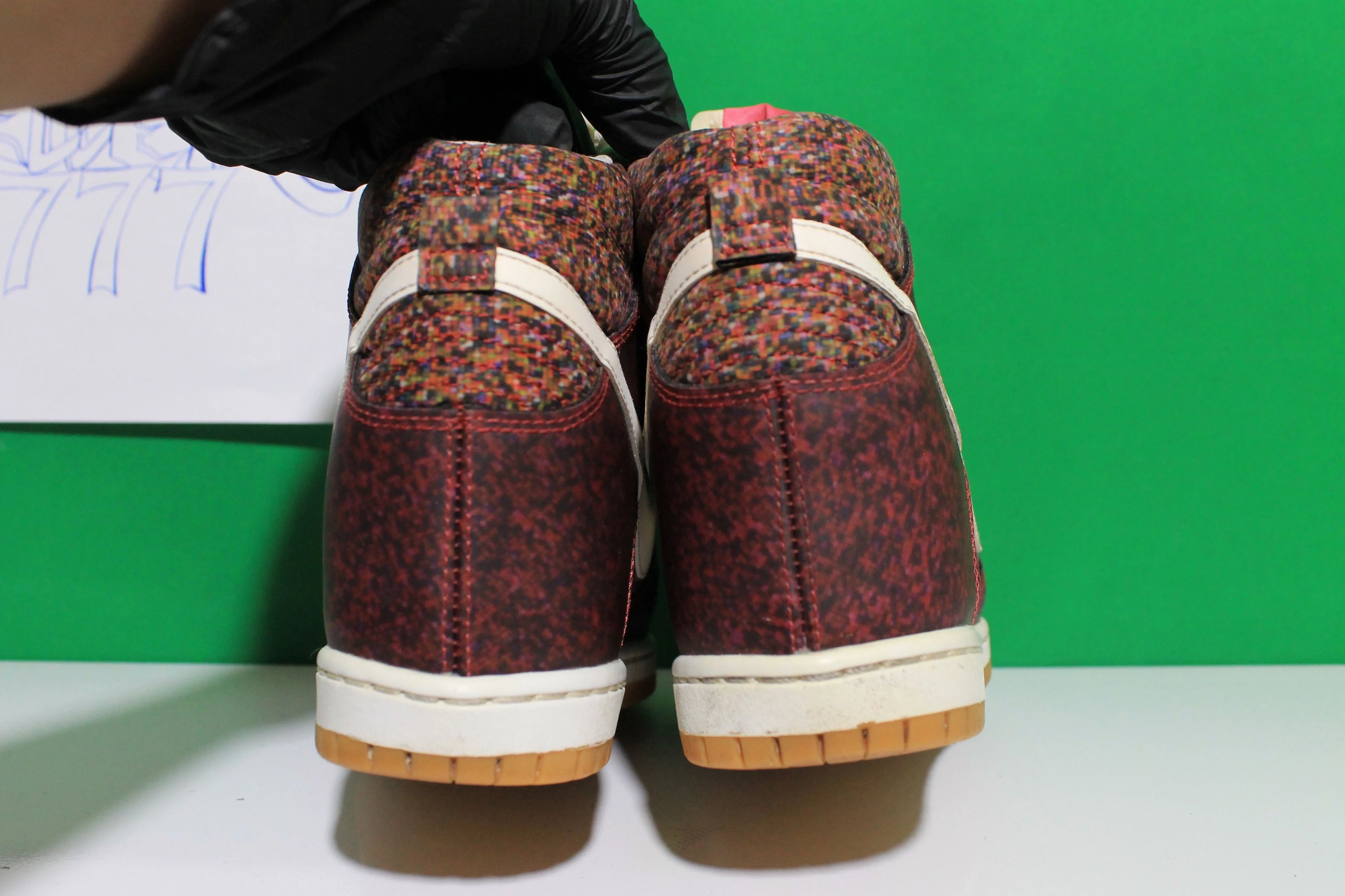 Nike × Vintage Nike Dunk Sky High Sneaker Wedge Liberty Digital Size US 7 / EU 40 - 4 Thumbnail
